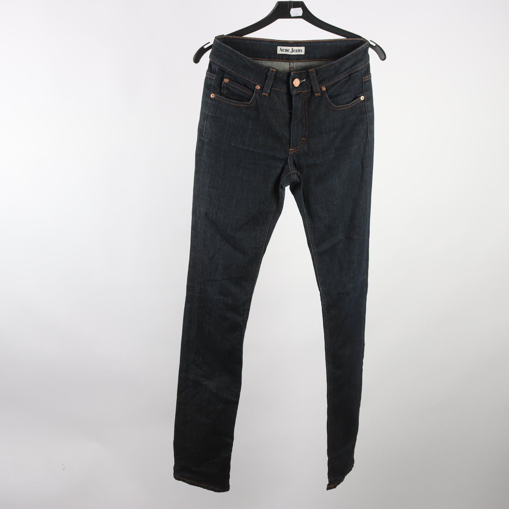 Jeans, Acne, blå, stl. W27 L34