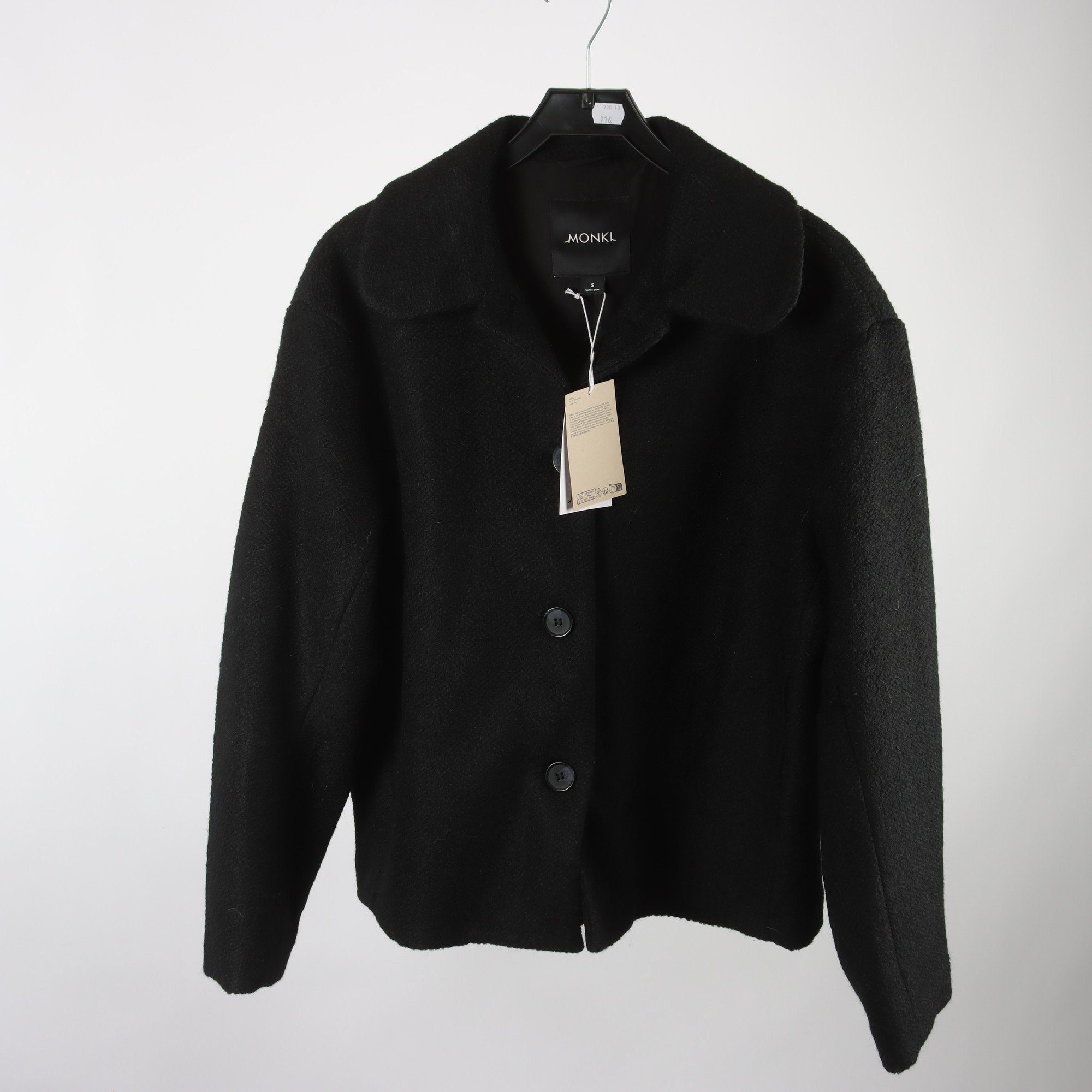 Jacka, Monki, svart, stl. S