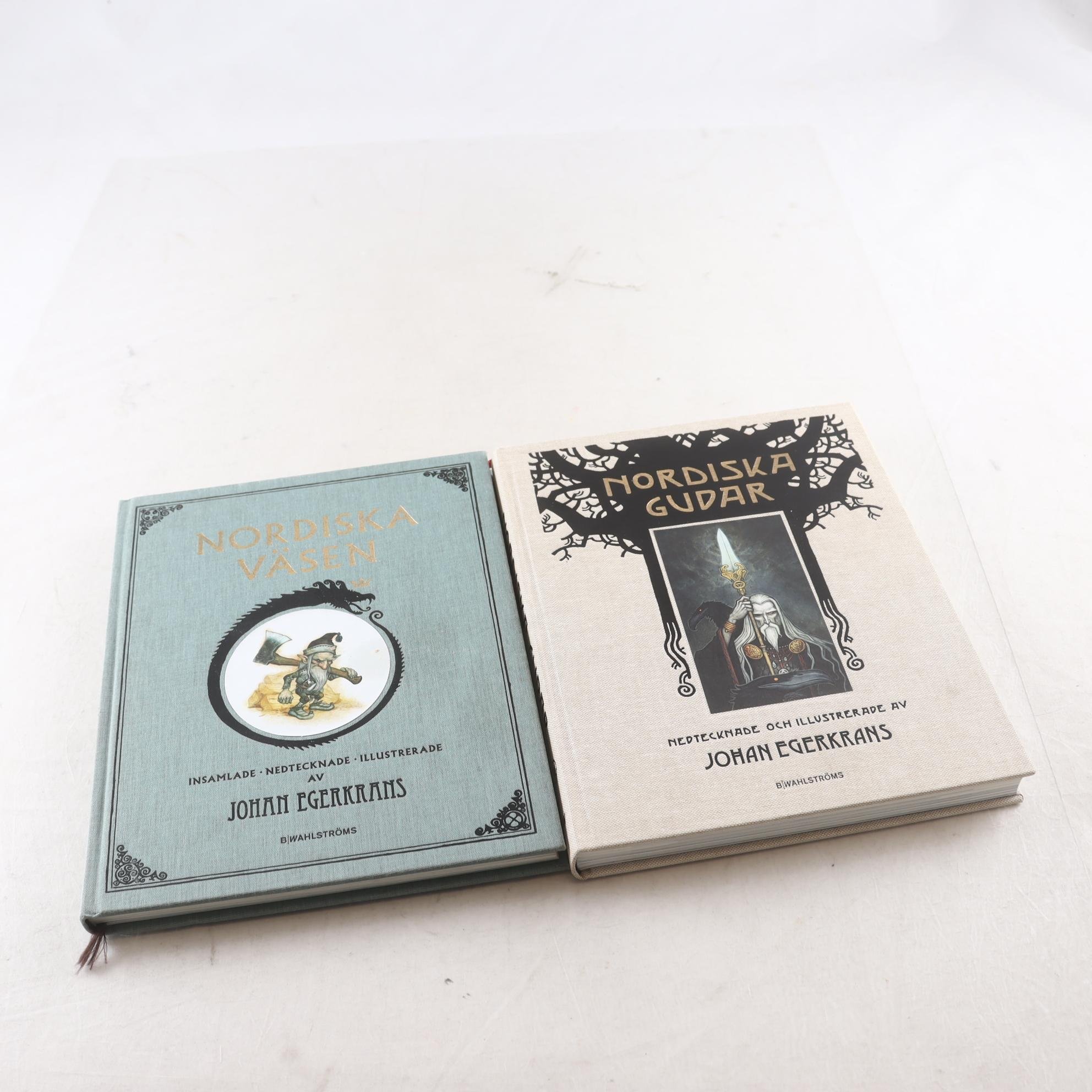 Johan Egerkrans, Nordiska gudar + Nordiska väsen