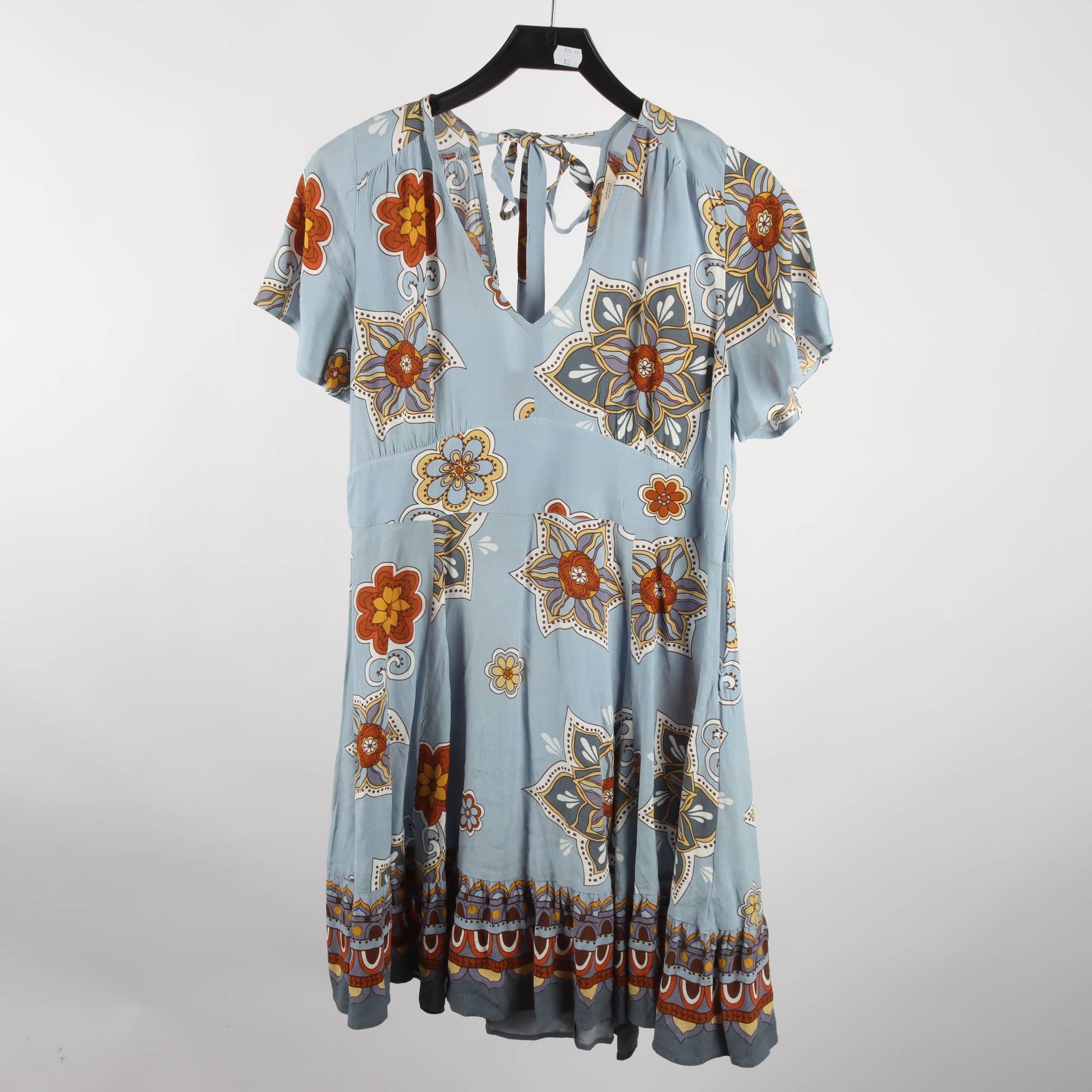 Klänning, Odd Molly, blå, mönstrad, stl. 2 (M)