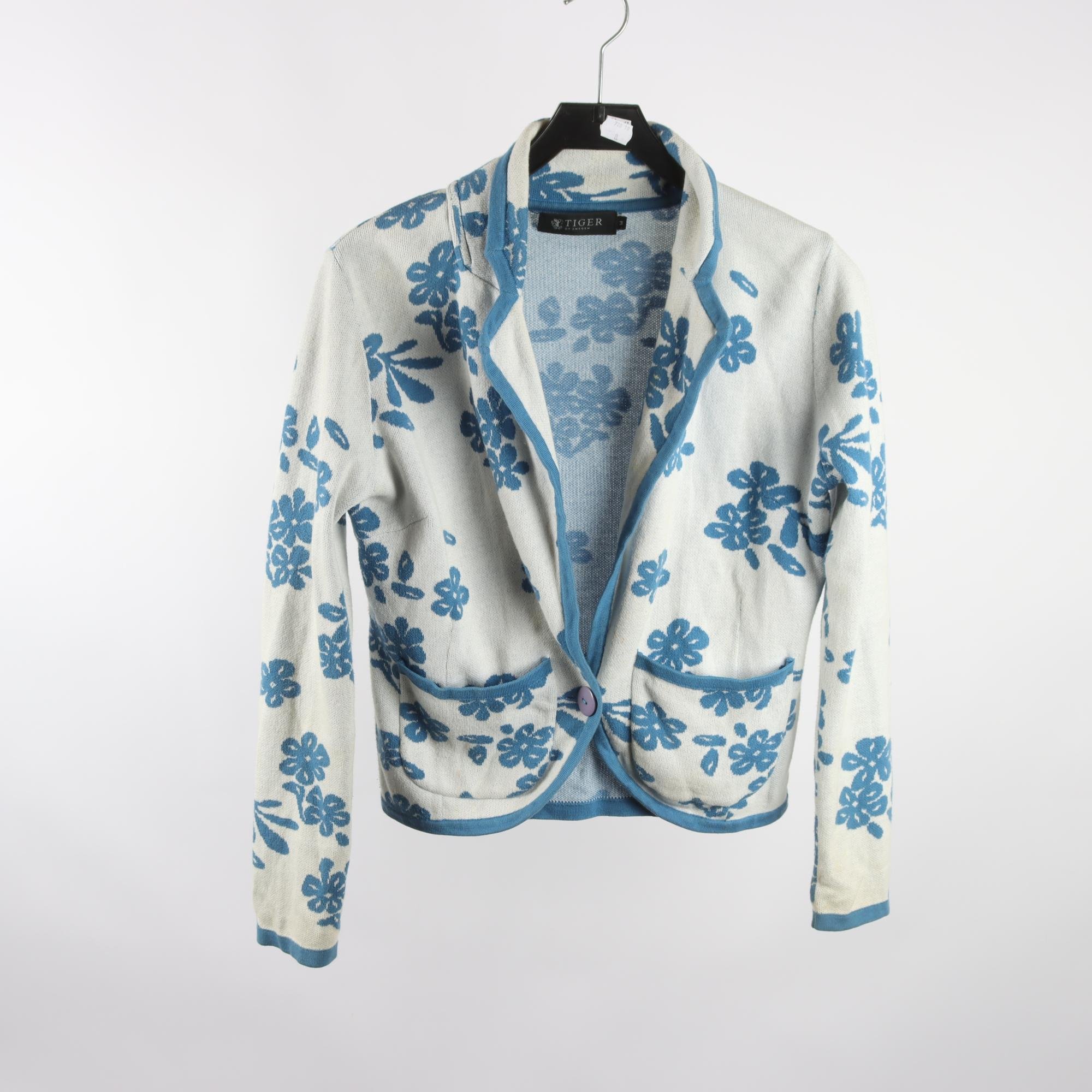 Kofta, Tiger of Sweden, blå, vit, stl. M