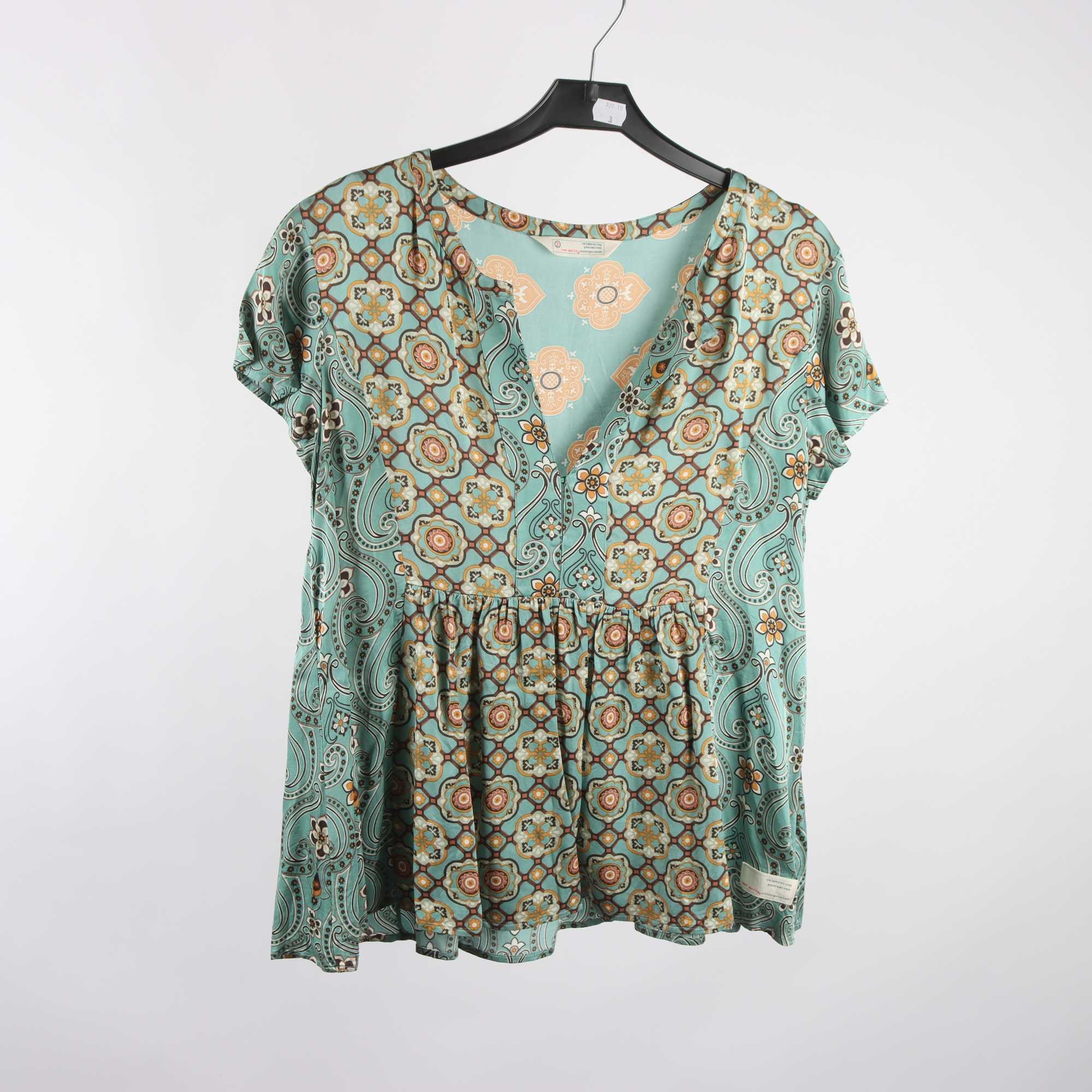 Blus, Odd Molly, mönstrad, stl. 2 (M)