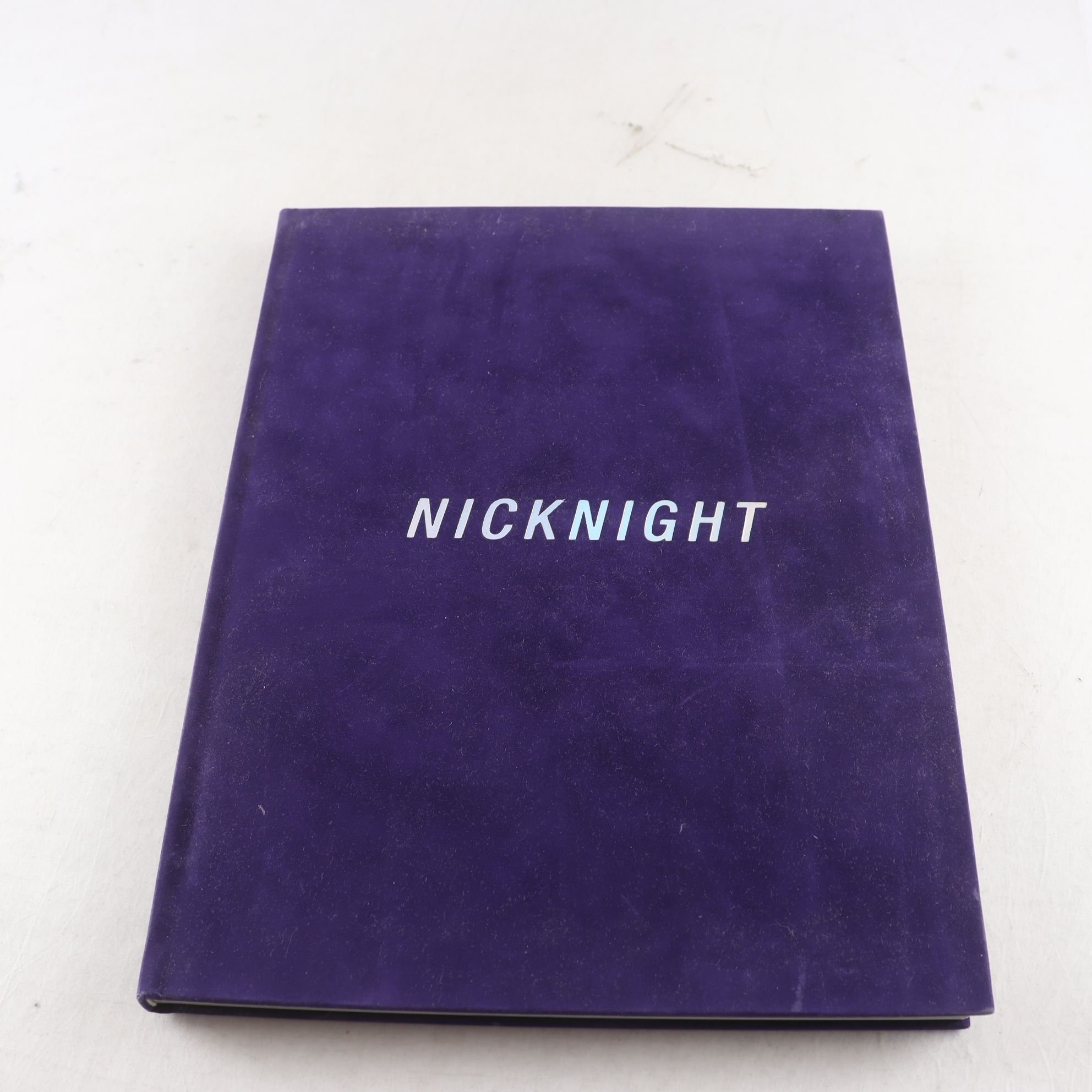 Nick Night, fotobok