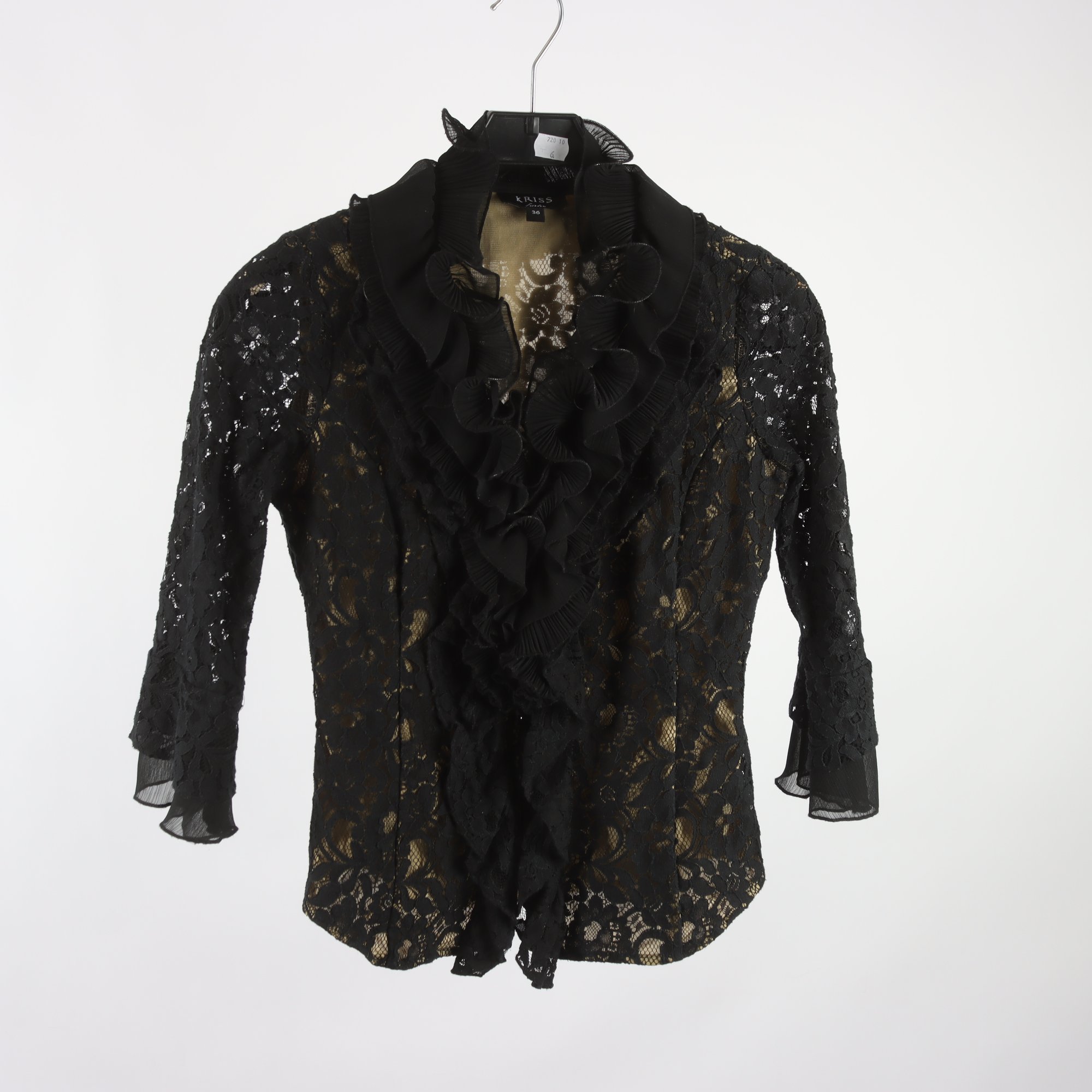 Blus, Kriss, svart, stl. 36