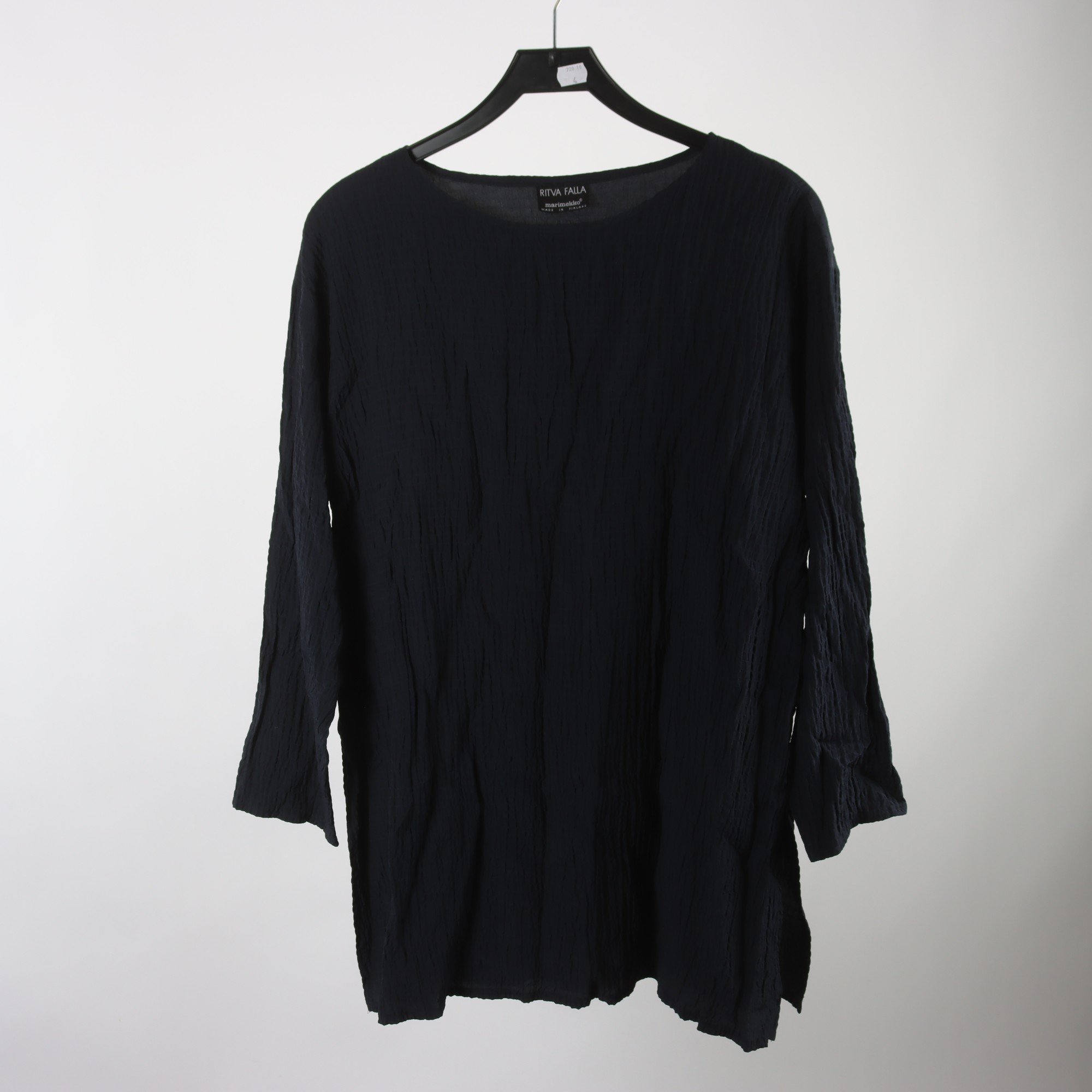 Blus, Ritva Falla Marimekko, blå, stl. L