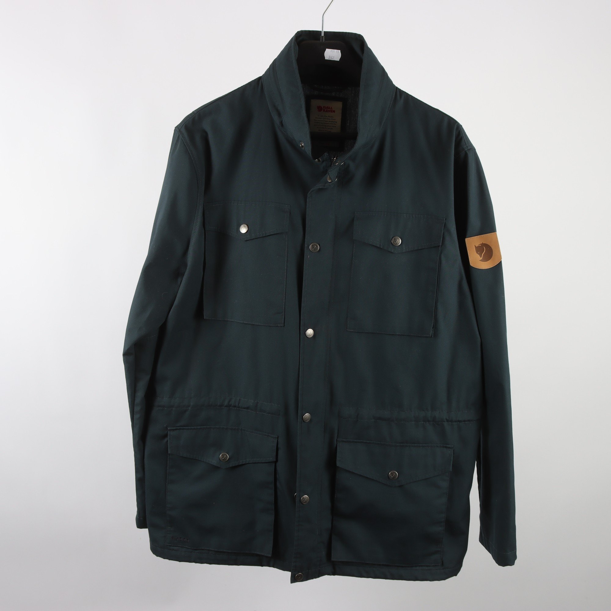 Vårjacka, Fjällräven, petrol, stl. XL