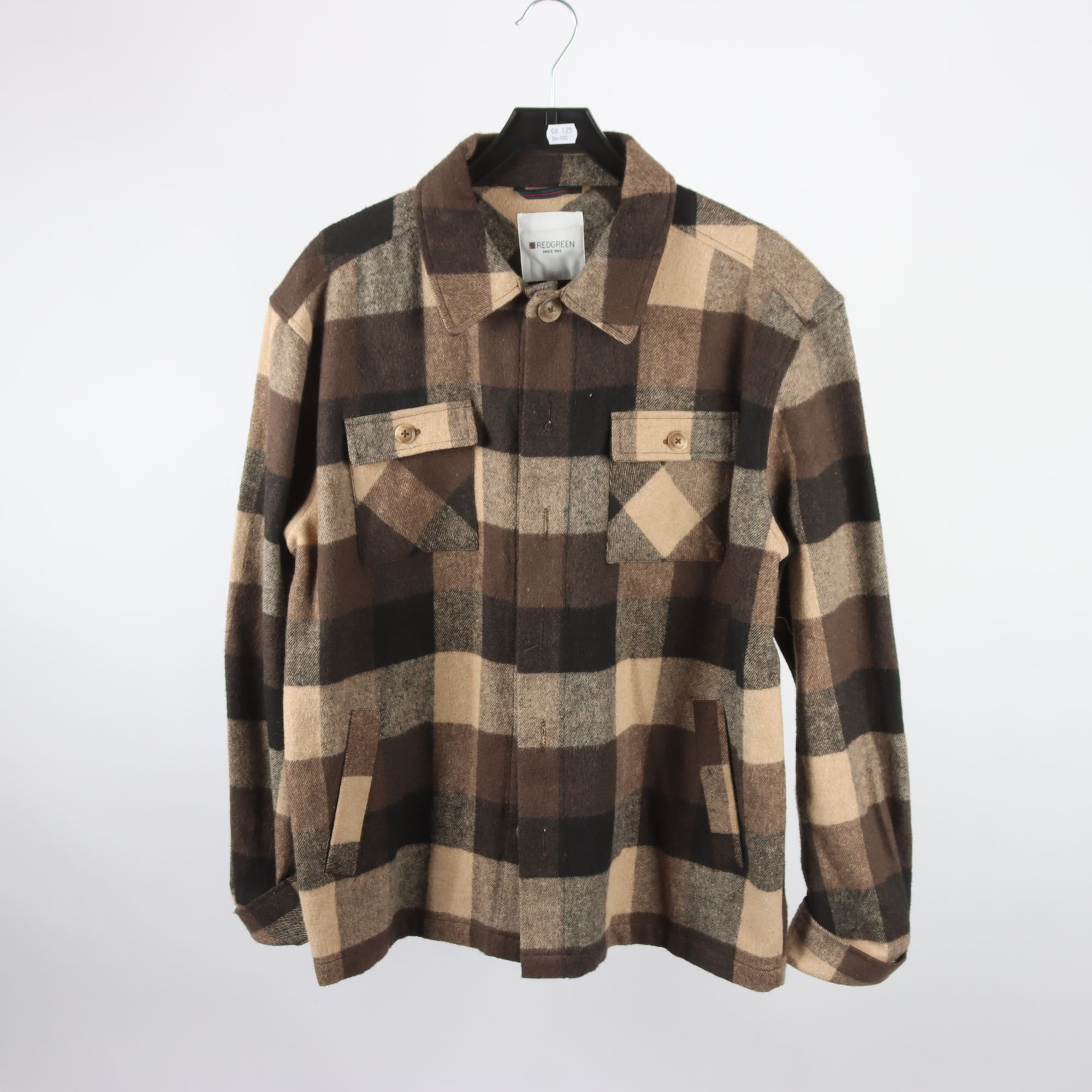 Overshirt, Redgreen, stl. L