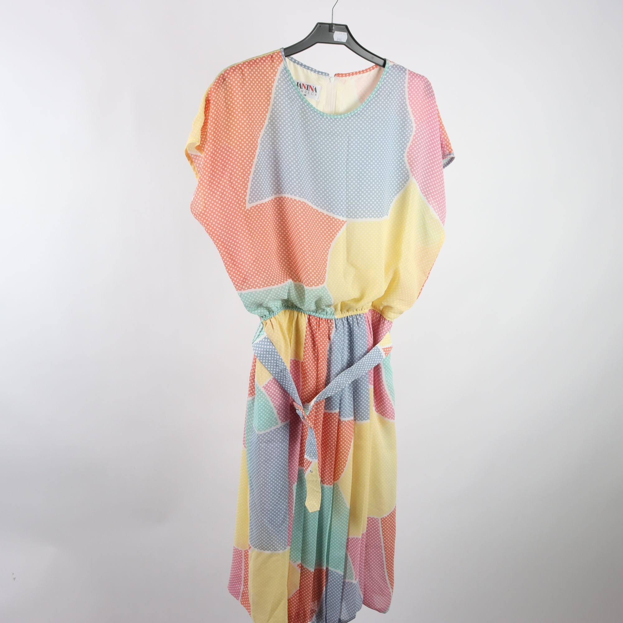 Klänning, Janina Schreck, flerfärgad, stl. 38