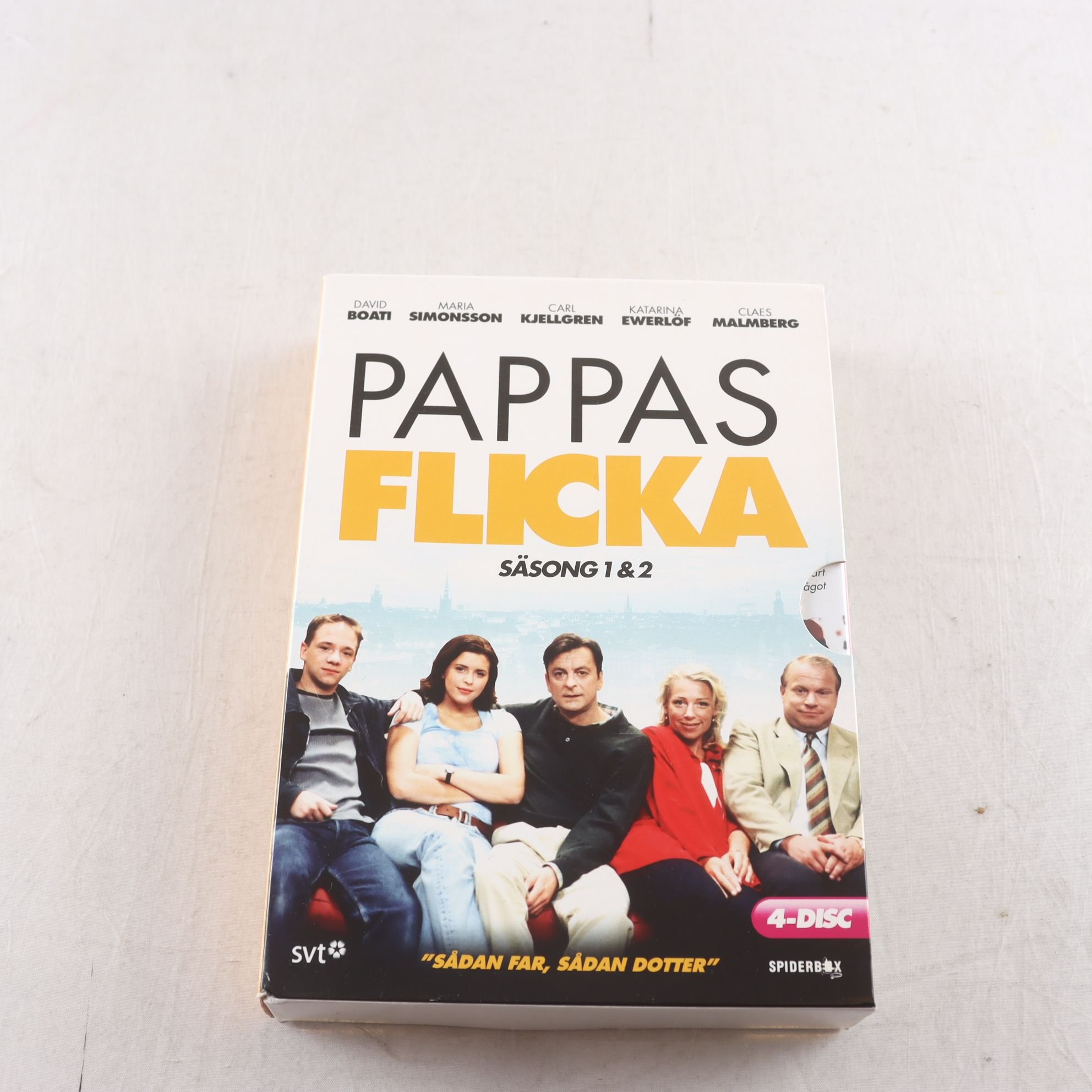 DVD box, pappas flicka säsong 1 & 2