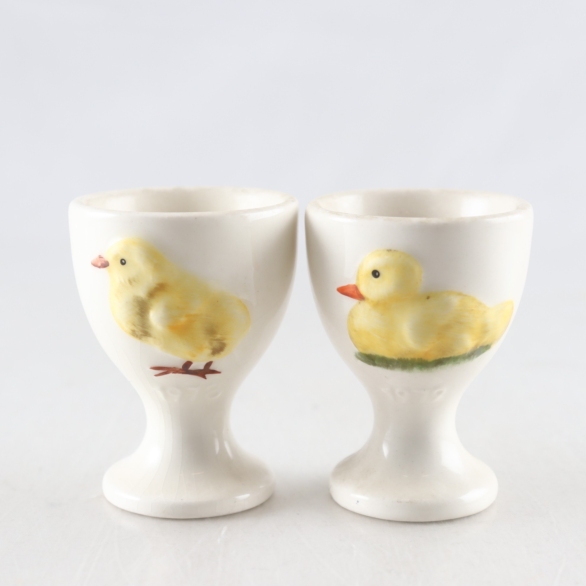 Äggkoppar, porslin, Goebel