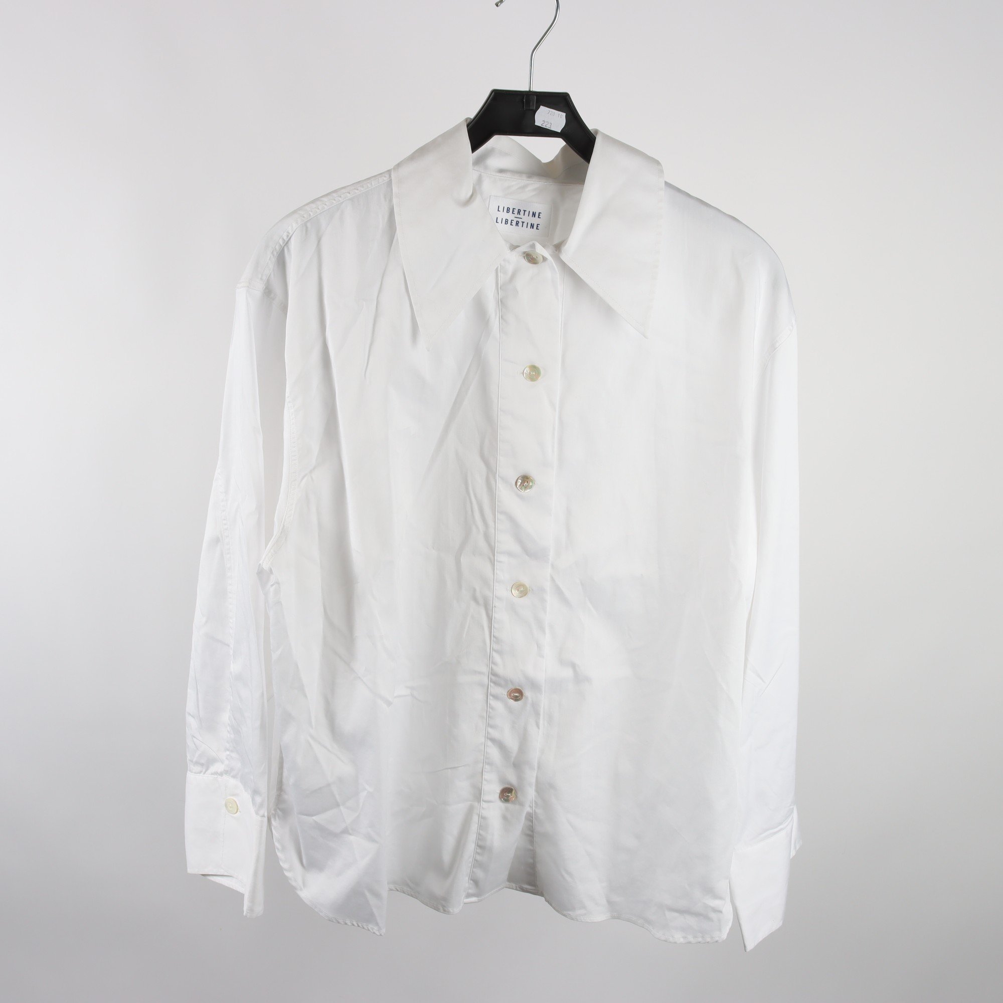 Blus/skjorta, Libertine, vit, stl. M