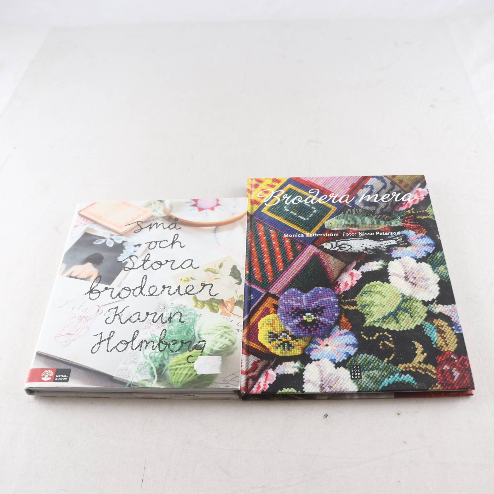 Broderiböcker, Små & stora broderier & Brodera mera.