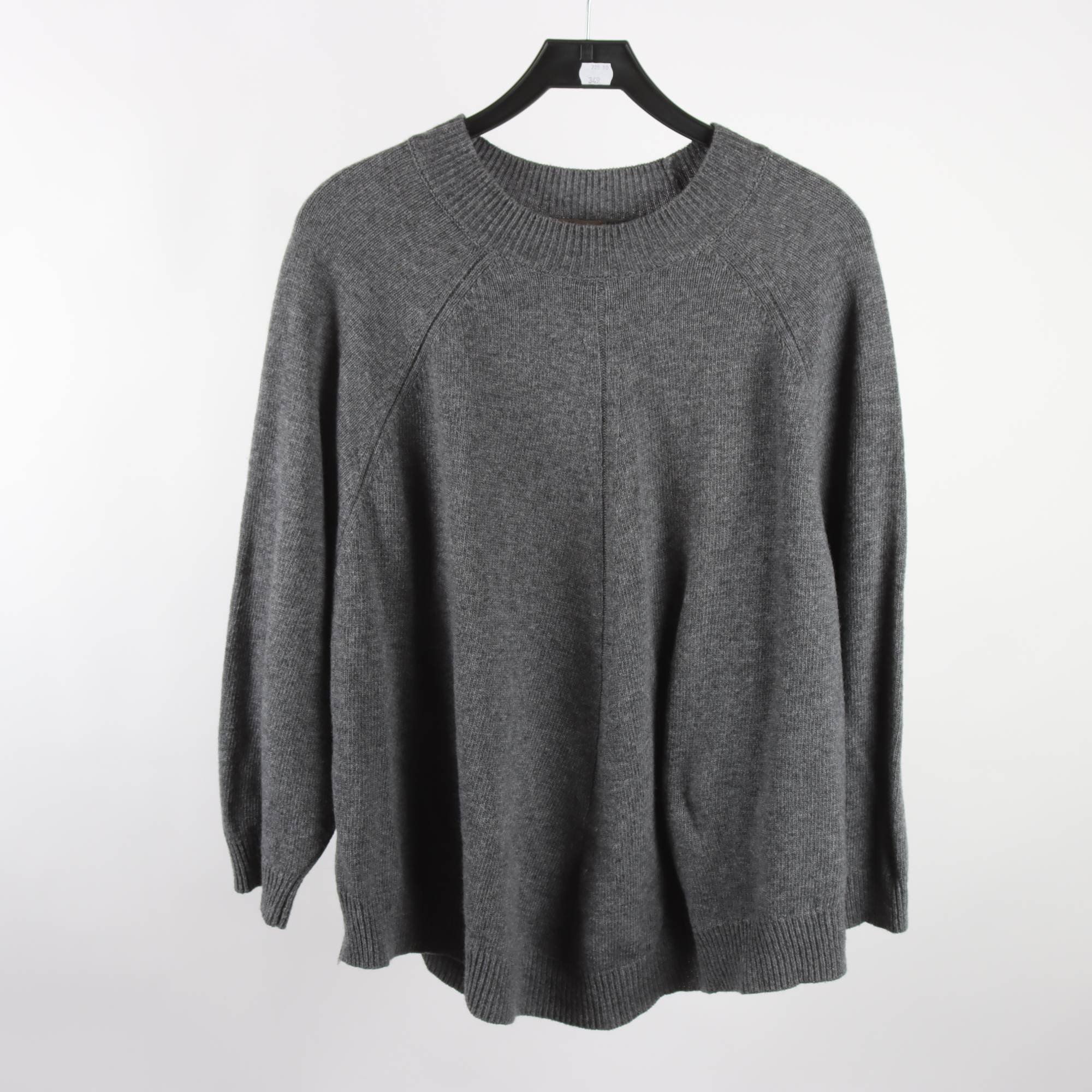 Tröja, Lundgaard, grå, lammull, stl. ca. L.