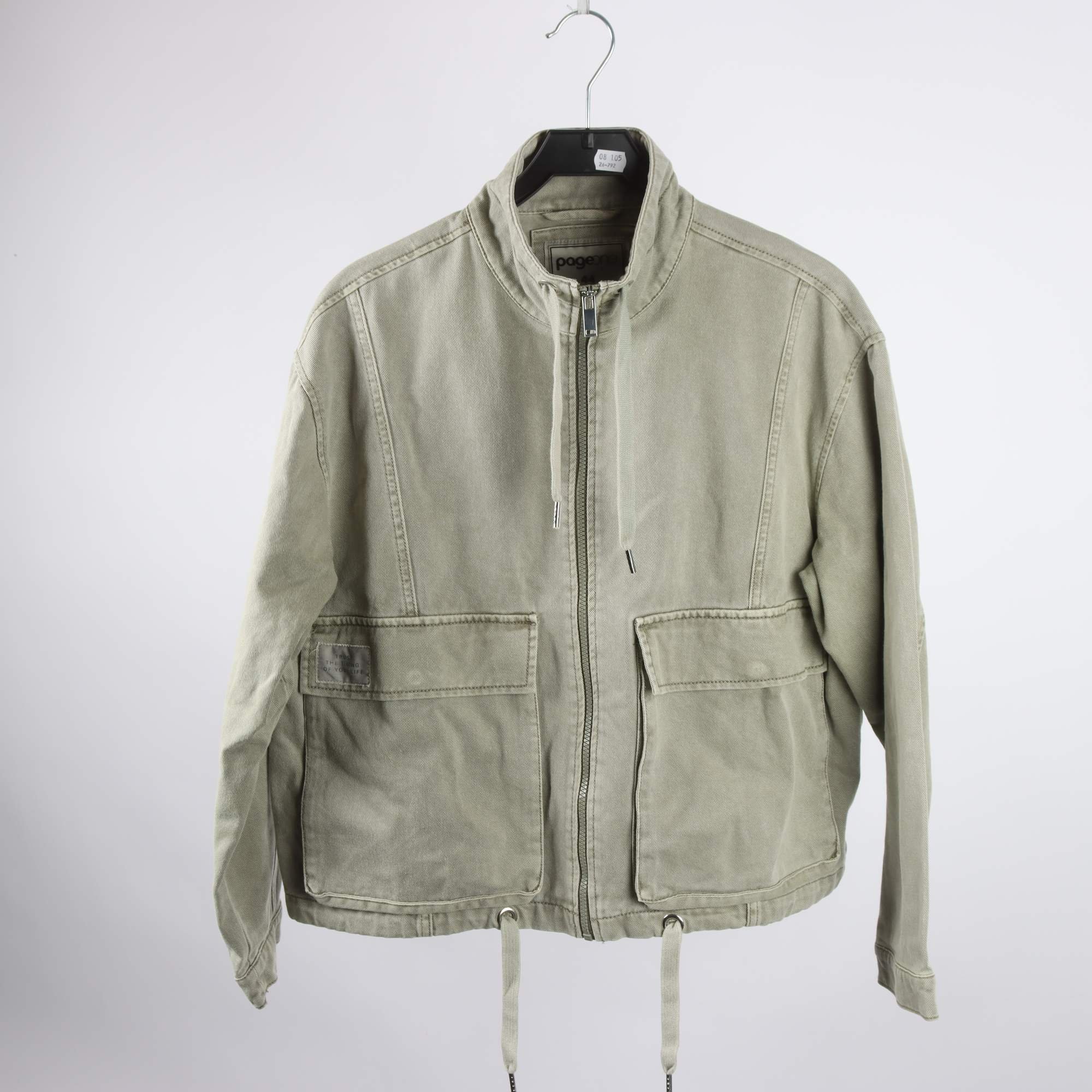 Jeansjacka, Page One, stl. 44