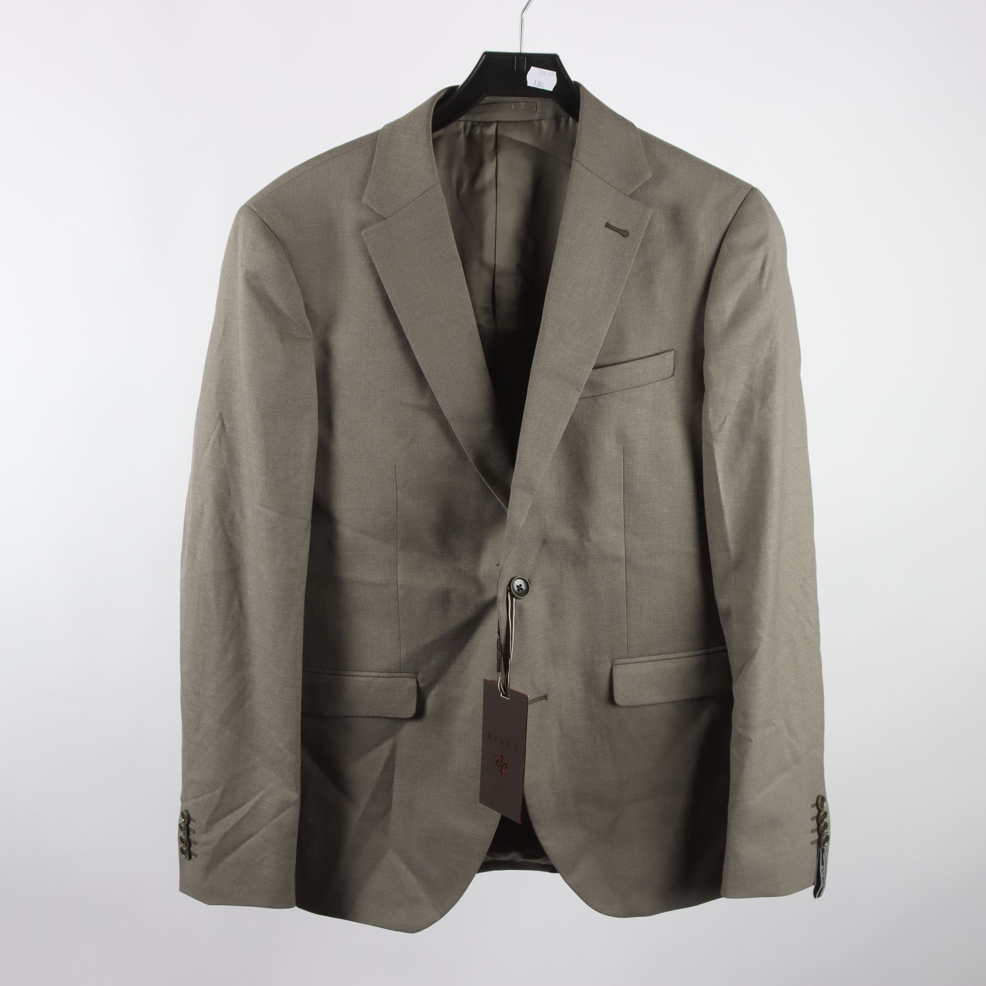 Kavaj, Riley, grå. stl. 50