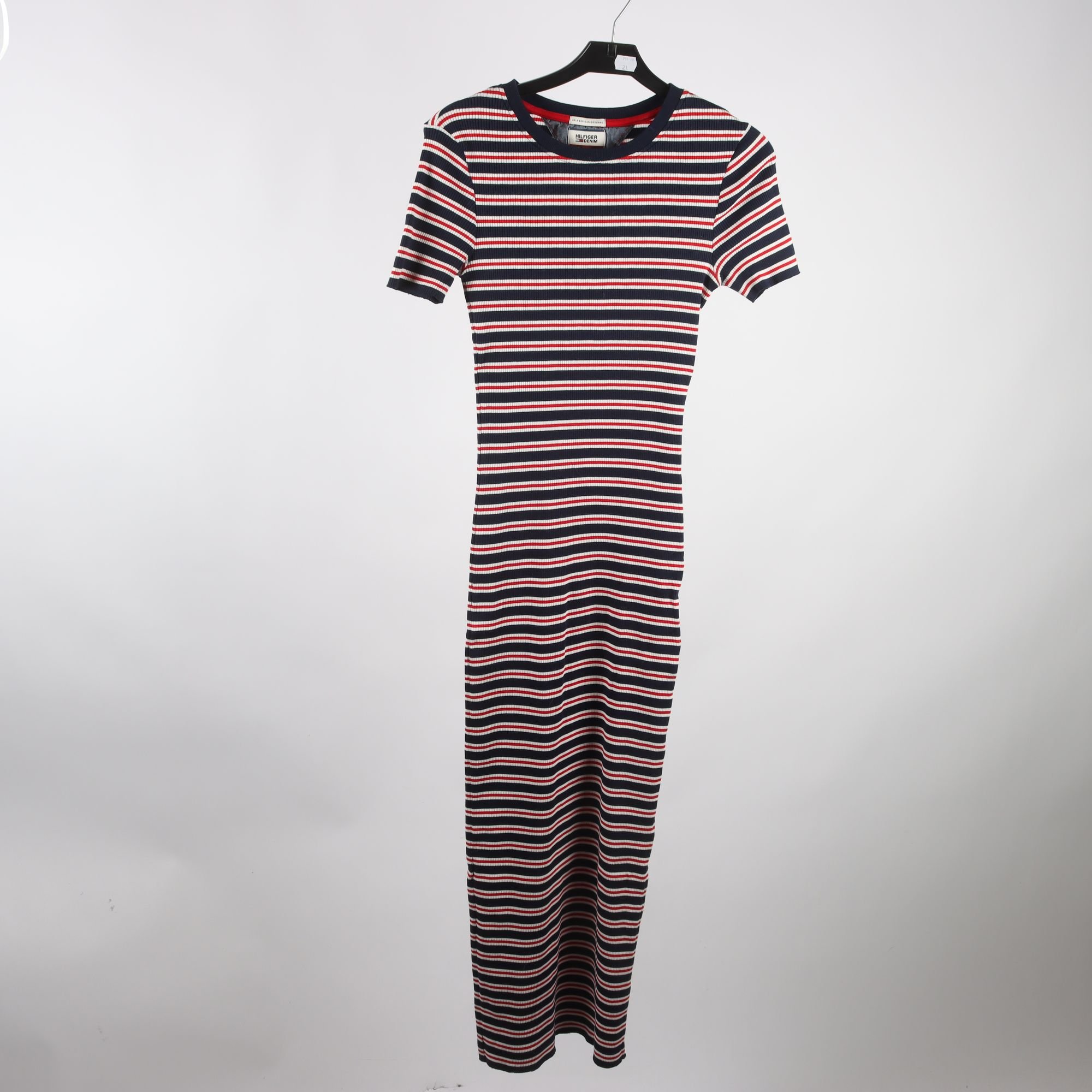 Klänning, Tommy Hilfiger, blå, röd, vit, stl. S