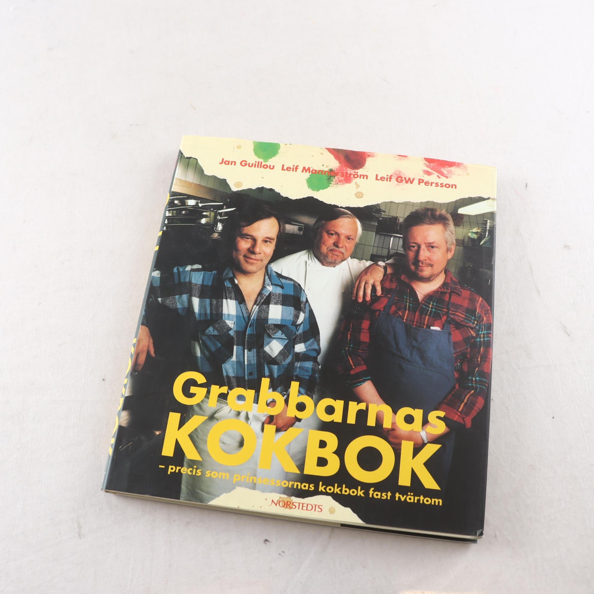 Jan Guillou, Leif Mannerström & Leif GW Persson, Grabbarnas kokbok