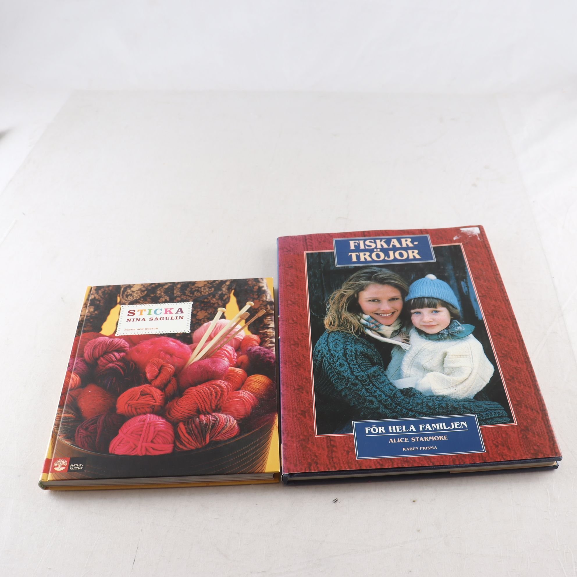 Stickböcker, Fiskartröjor- Alice starmore & Sticka – Nina Sagulin