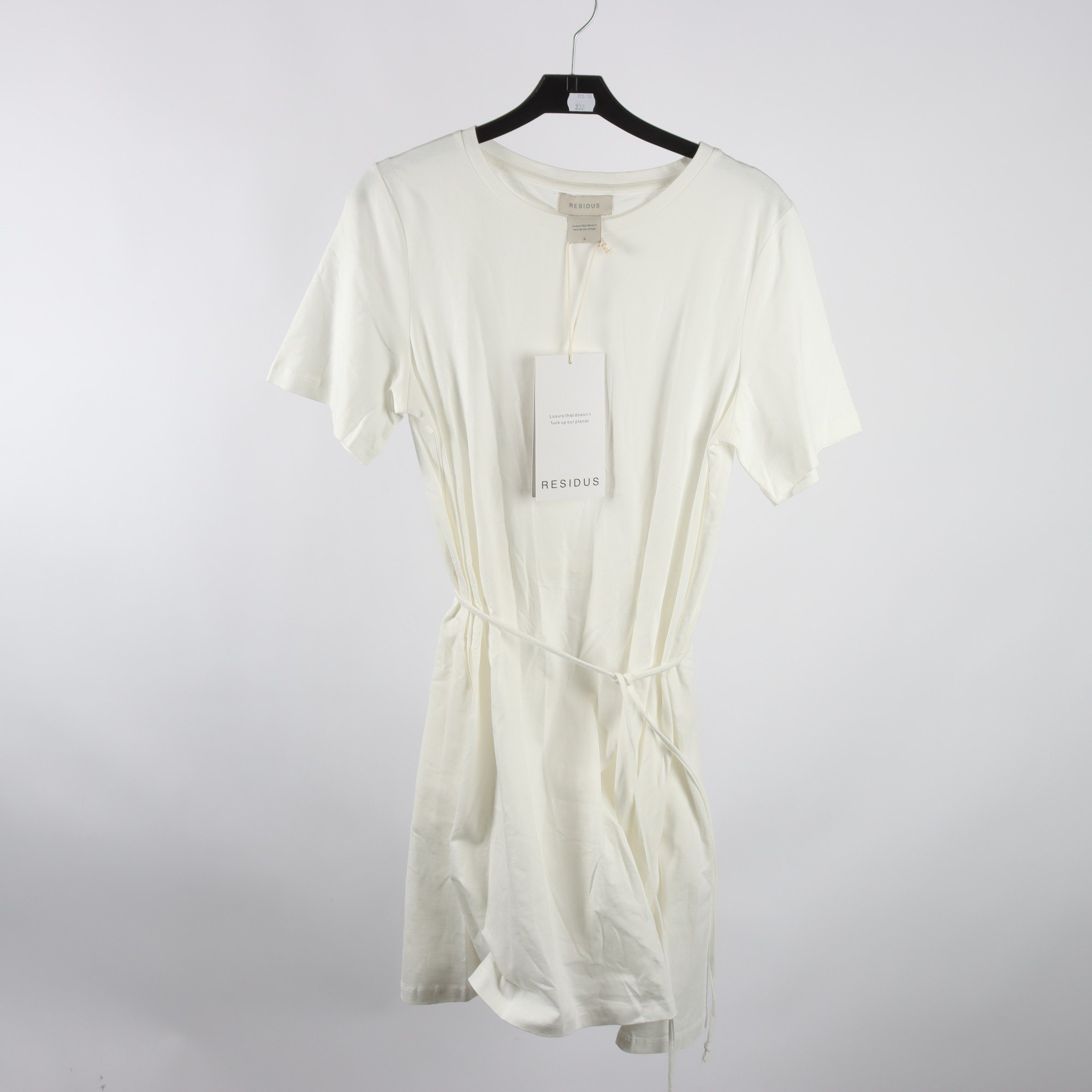 Klänning, Residus, vit, stl. S.