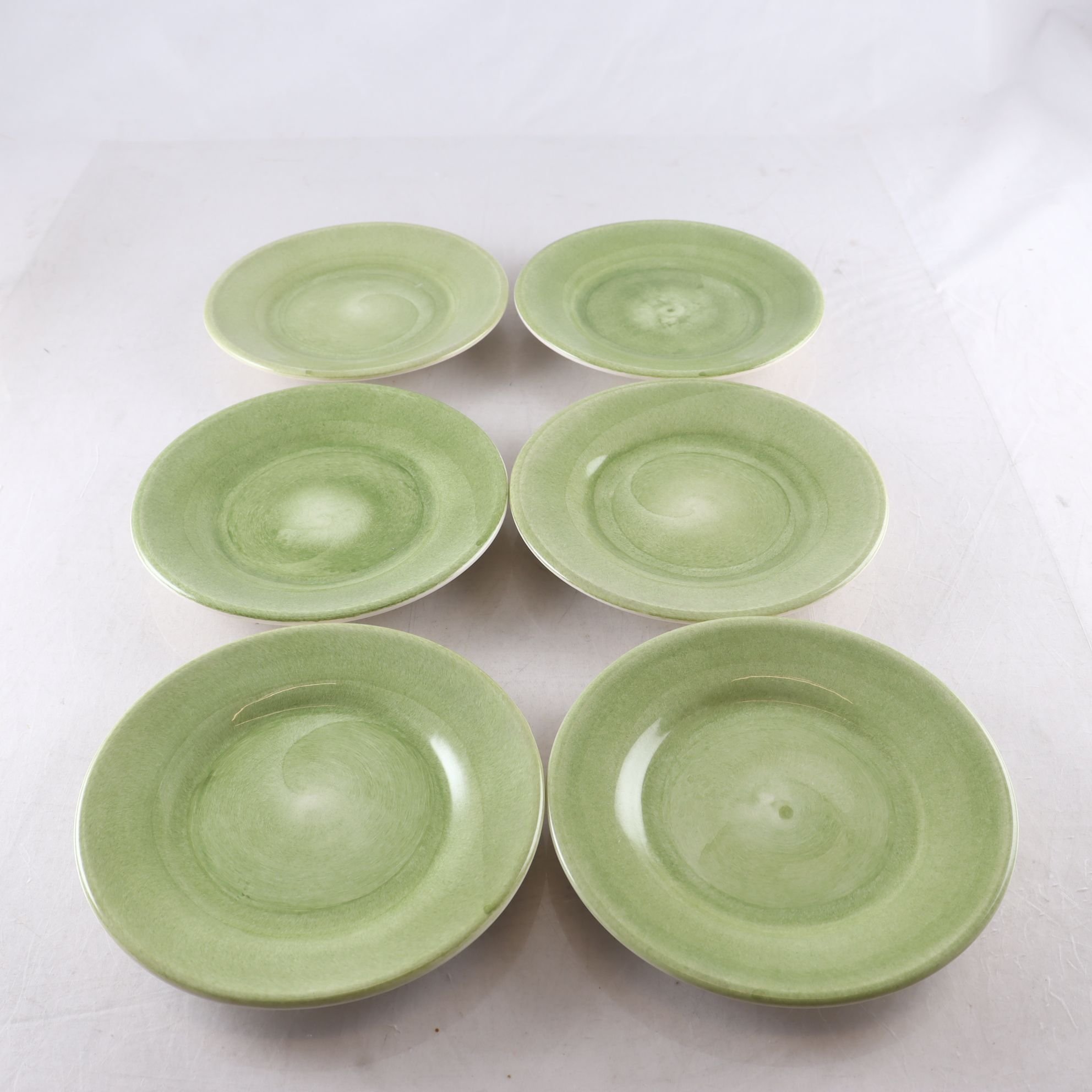 Tallrikar, grön, basic, Mateus. Samfraktas ej.