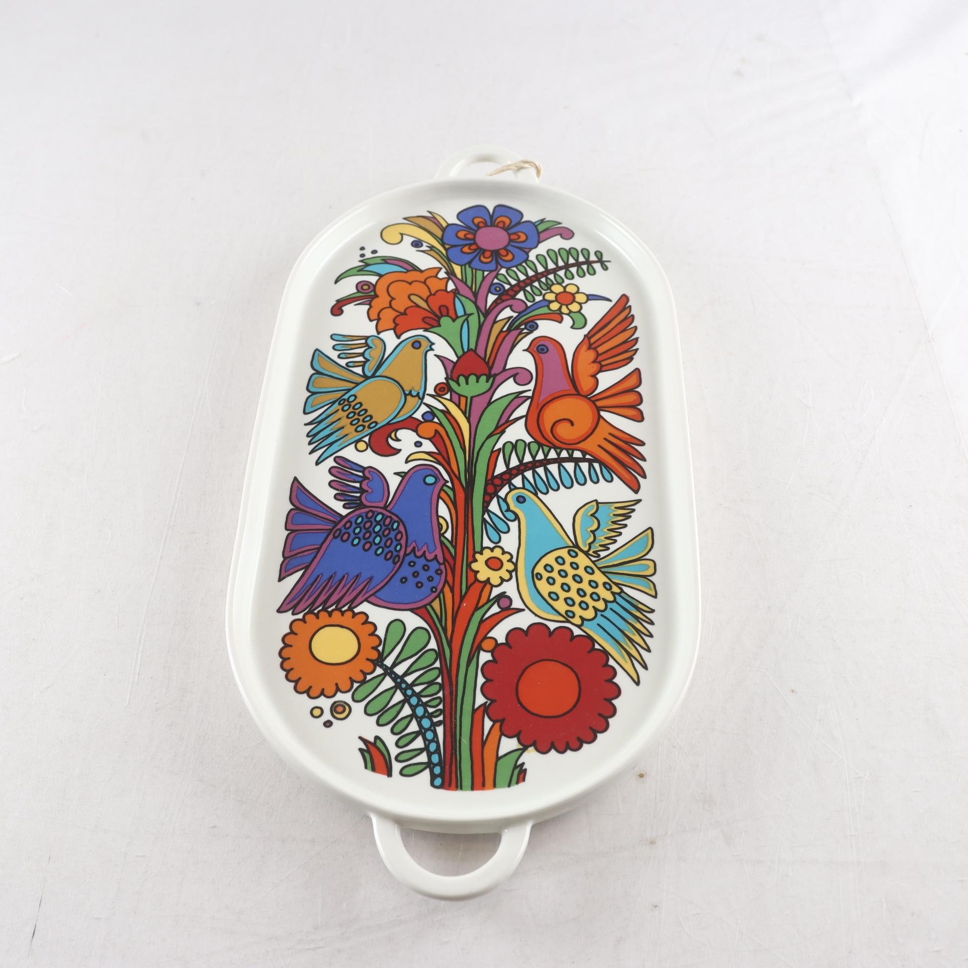 Bricka, Acapulco, Villeroy & Boch. Samfraktas ej.