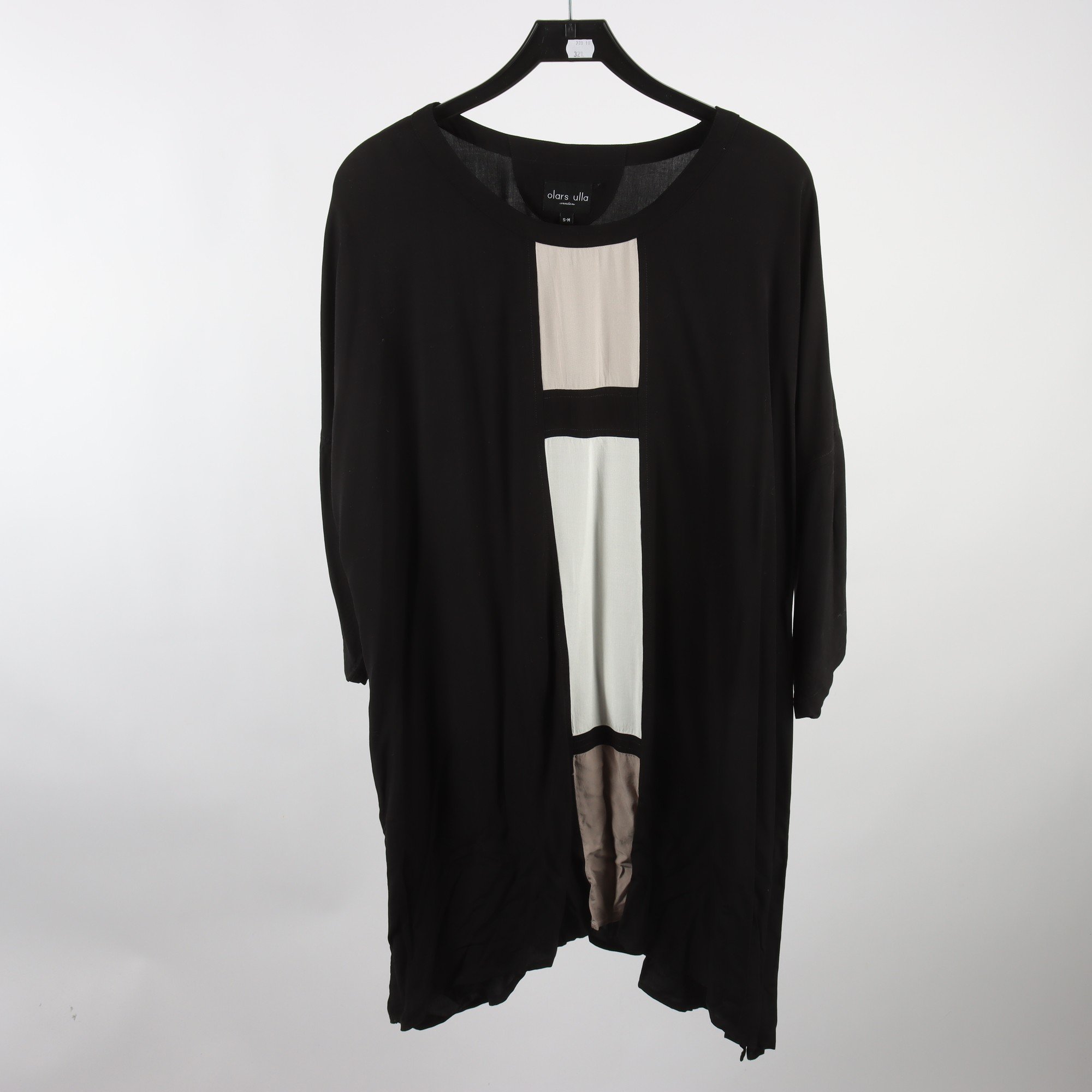 Klänning, Olars Ulla, svart, vit, stl. S/M.