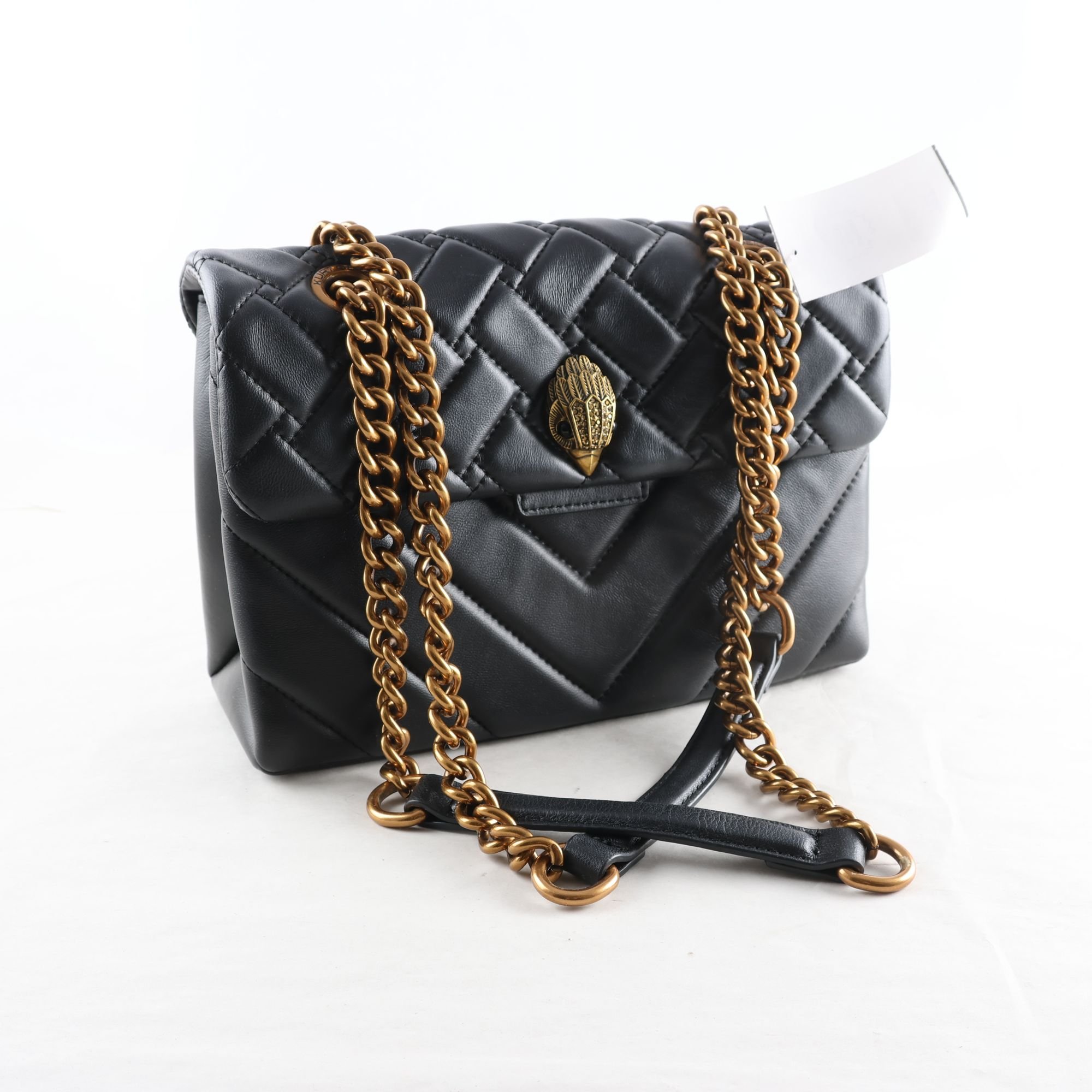 Axelremsväska, Kurt Geiger, The Kensington, svart