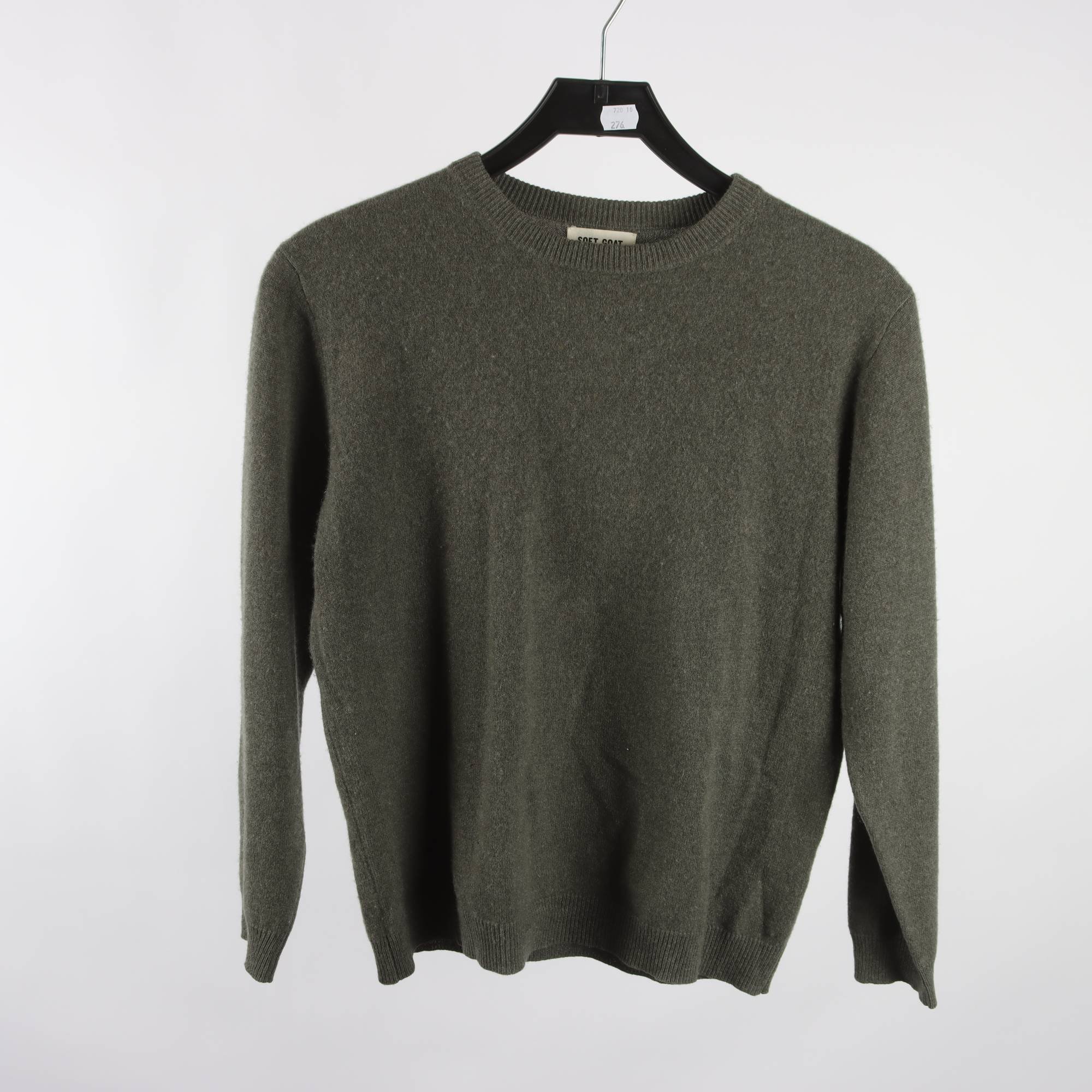 Tröja, Soft Goat, gröngrå, stl. 158/164
