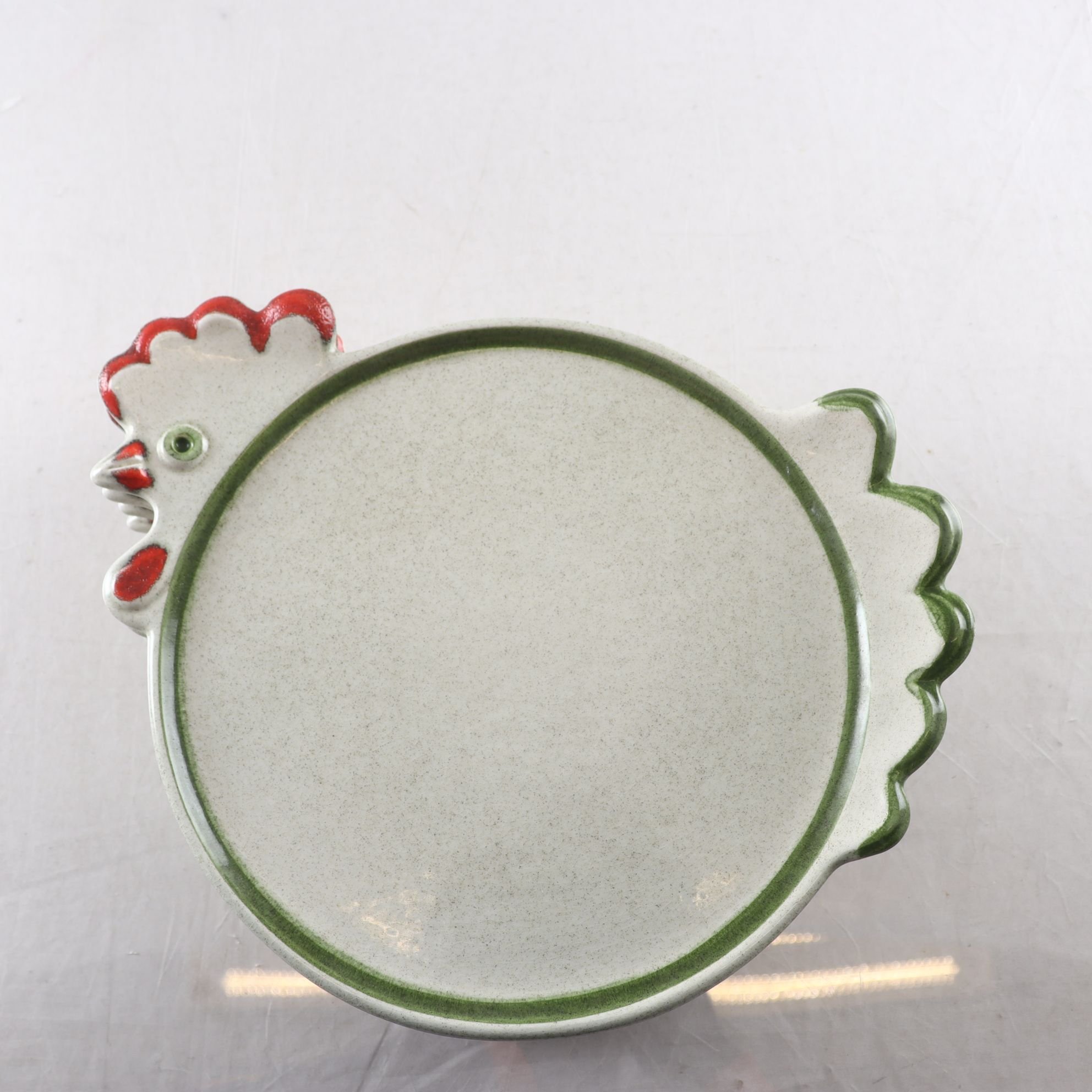 Fat, keramik, höna, Waechtersbach, Västtyskland. Samfraktas ej.