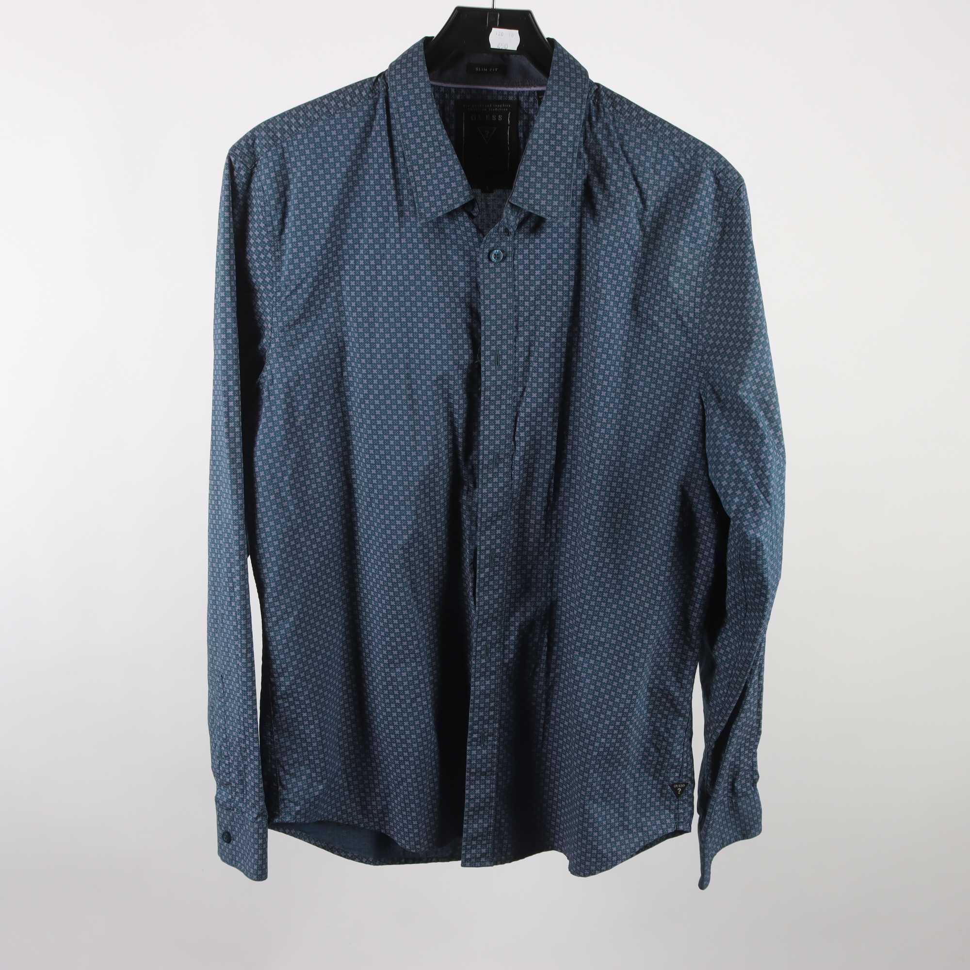 Skjorta, Guess, blå, lila, stl. L.