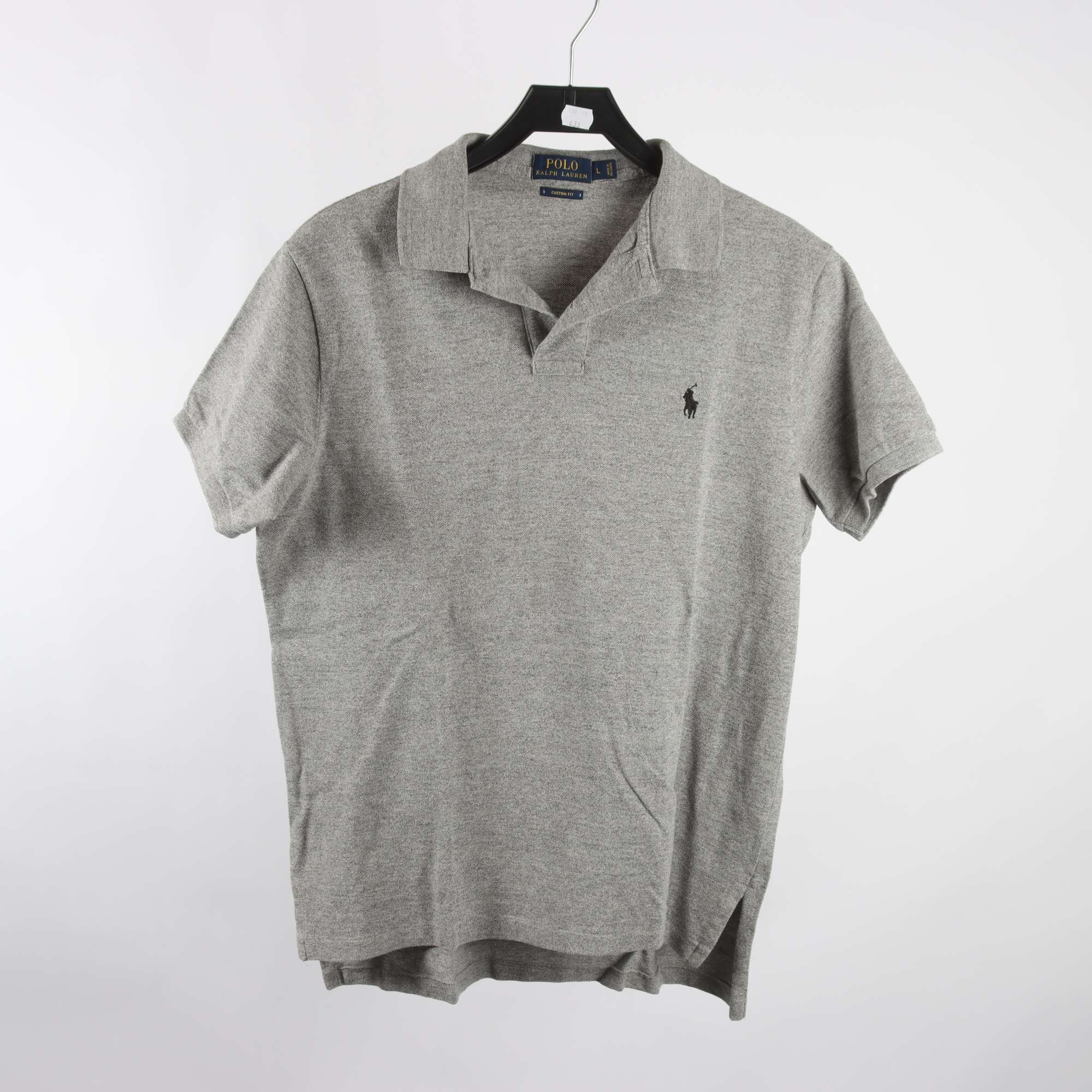 Piké, Polo Ralph Lauren, grå, stl. L.