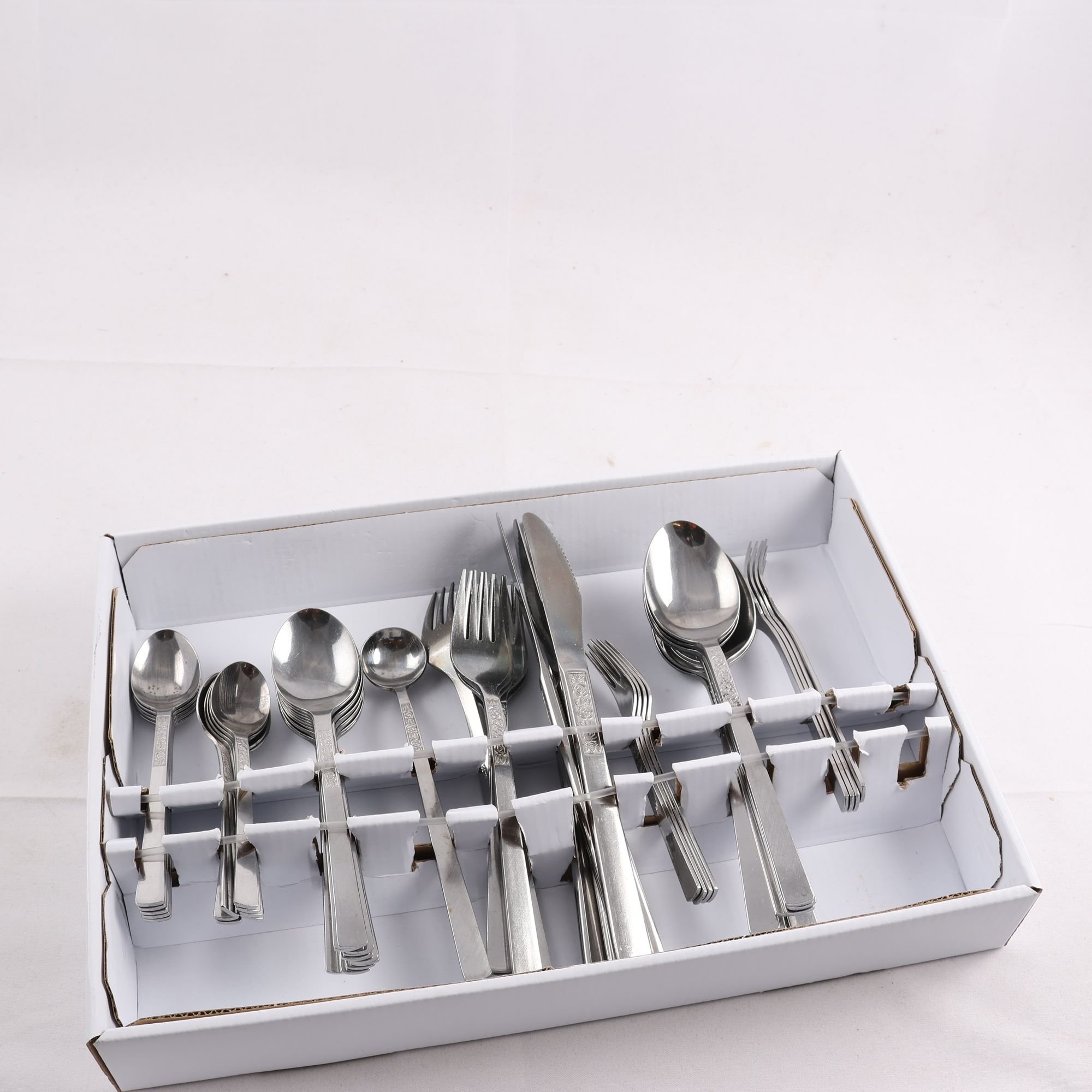 Bestick, Åhlens, ”Rosen”; rostfritt.