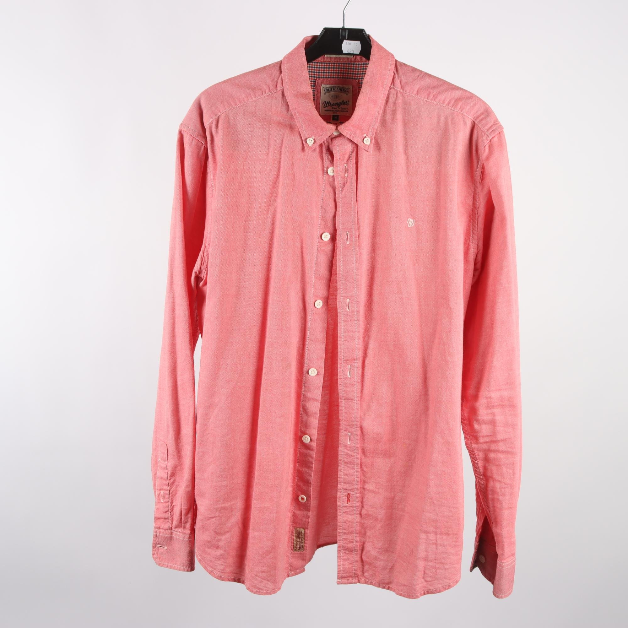 Skjorta, Wrangler, ljusröd, stl. M.