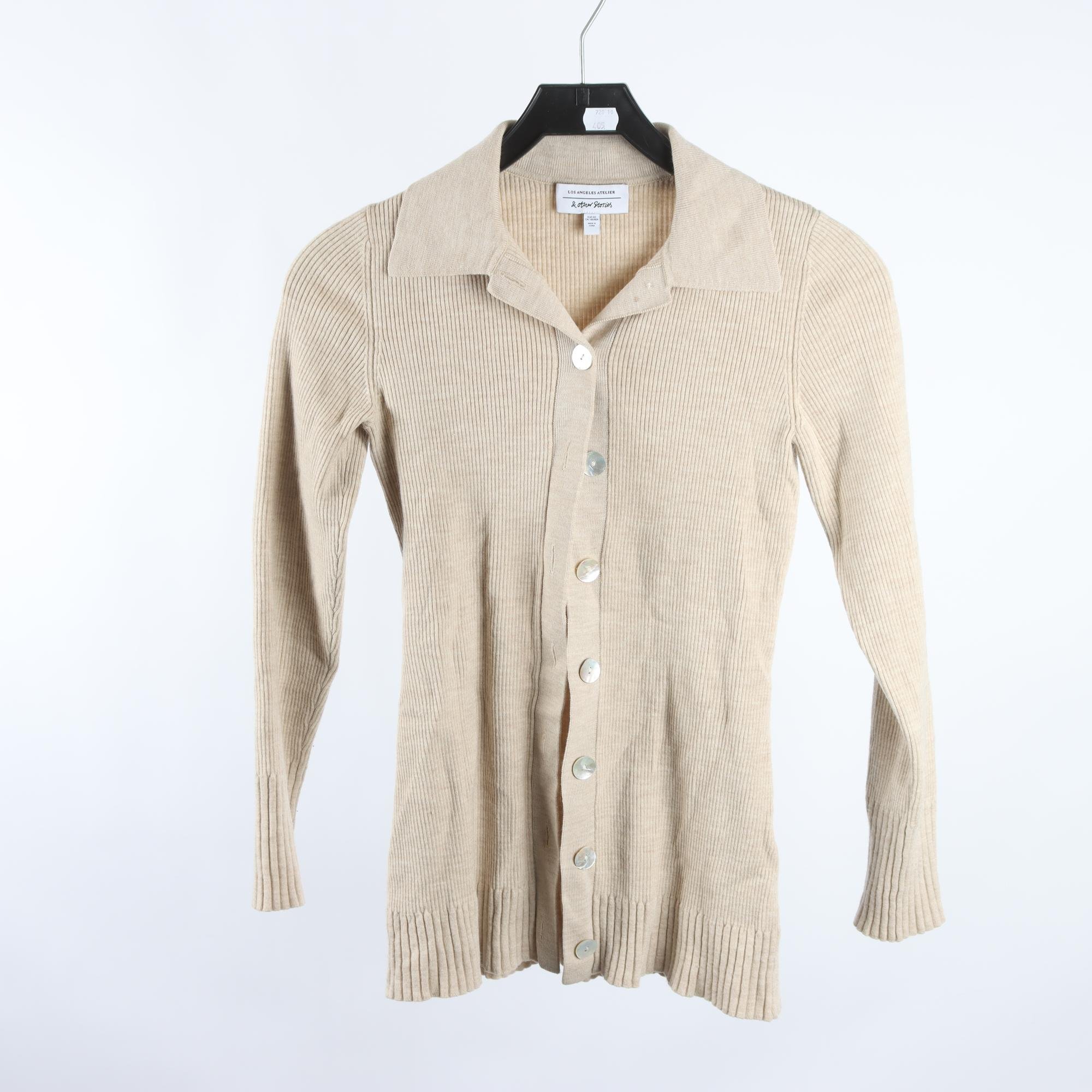 Kofta, & Other Stories, beige, 80% ull, stl. XS.