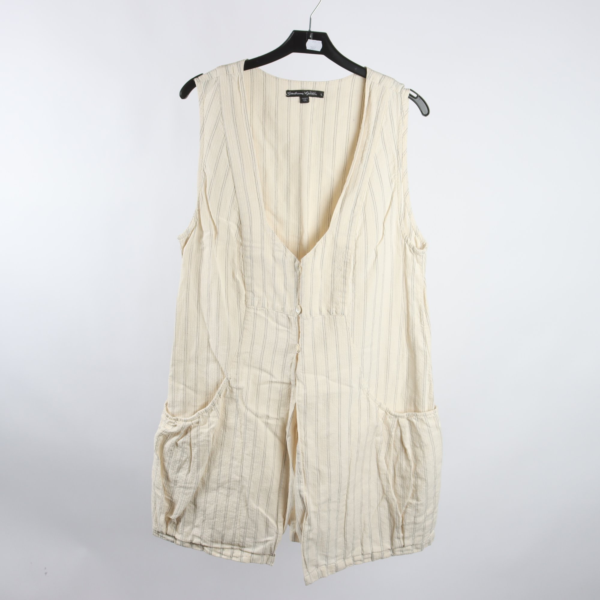 Väst, Gudrun Sjödén, beige, stl. L.