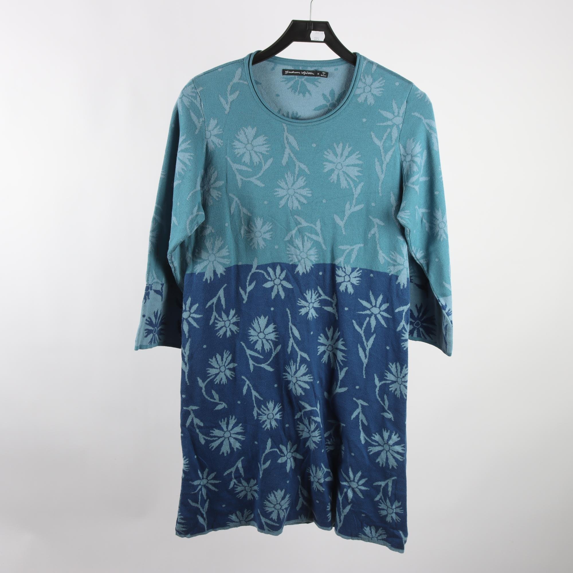 Klänning, Gudrun Sjödén, blå, turkos, stl. M.