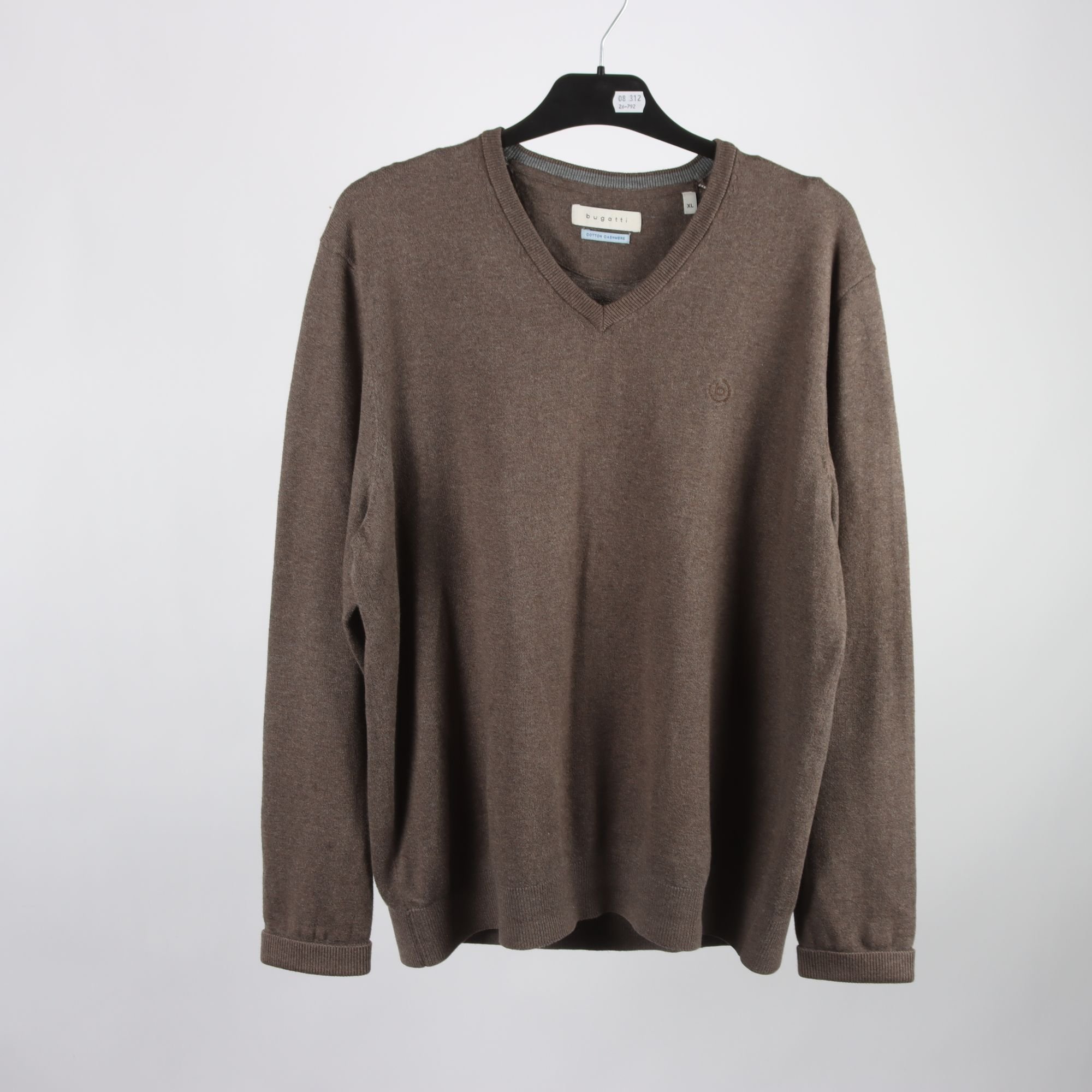 Stickad tröja, Bugatti, kashmirblandning, stl. XL