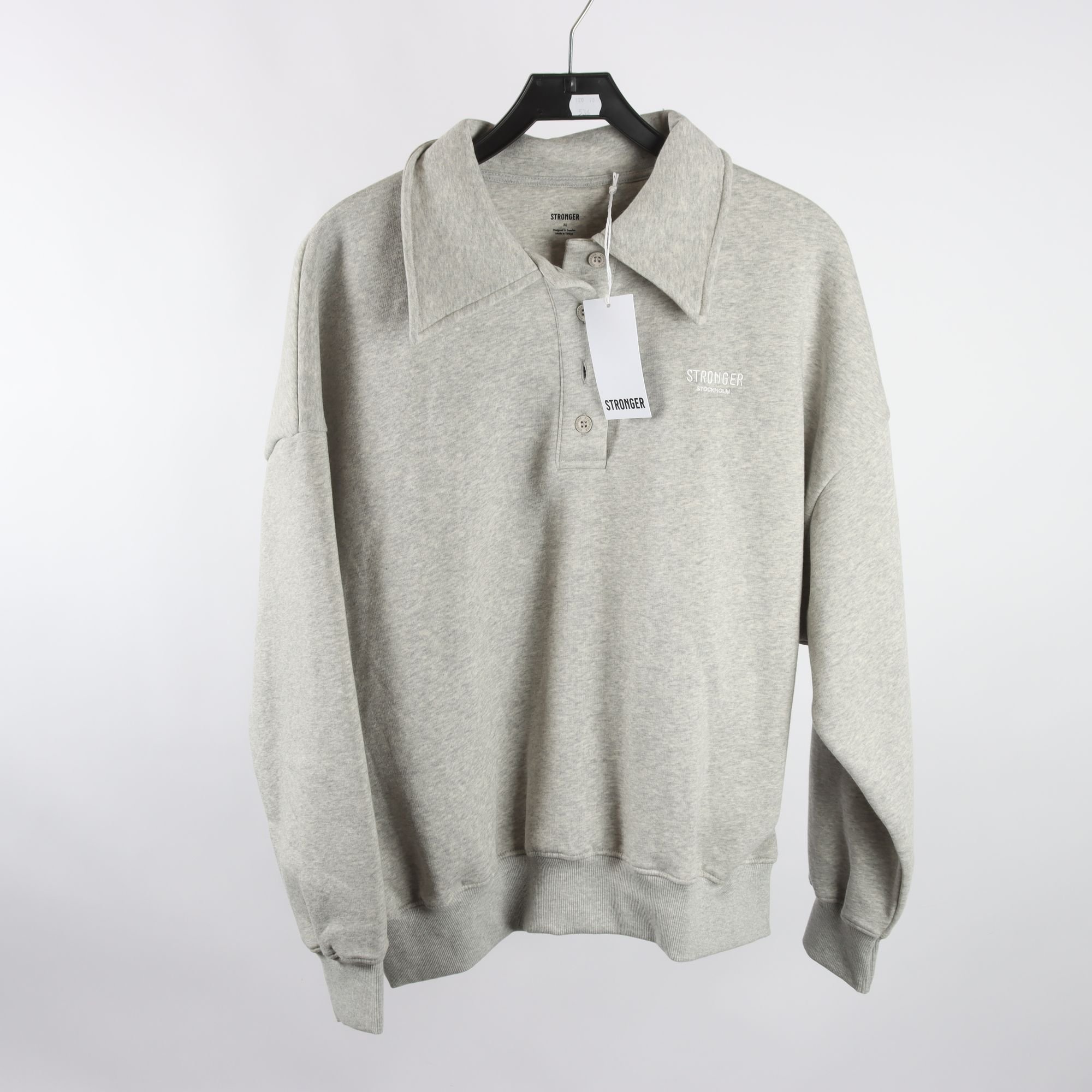 Tröja, Stronger, grå, stl. M.