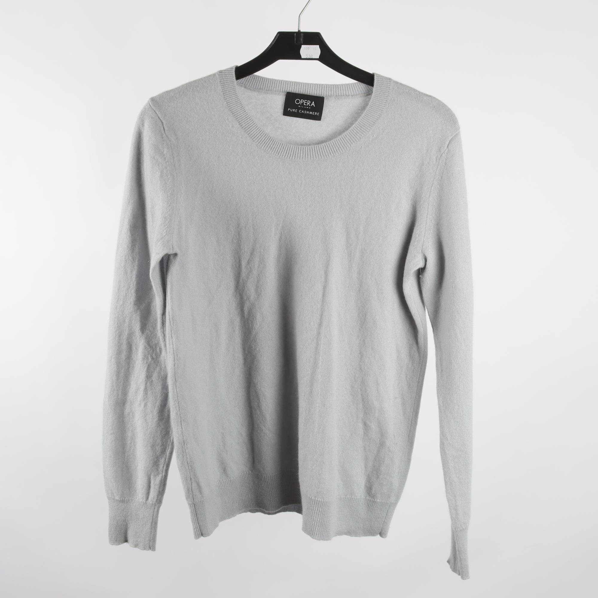 Tröja, Opera, grå, 100% cashmere, stl. M.