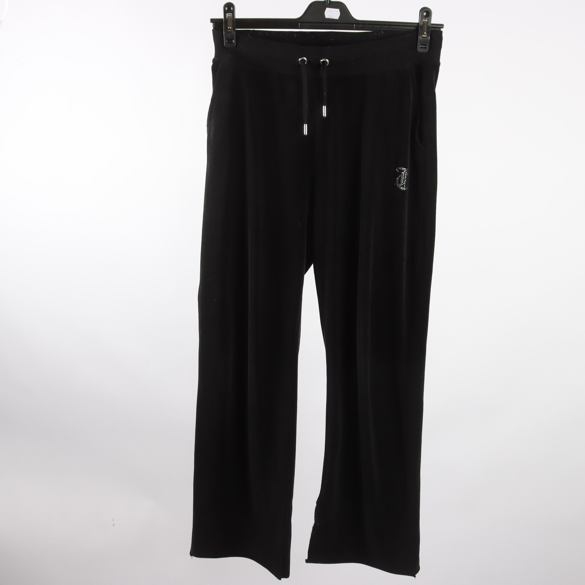 Byxor, Juicy Couture, svart, velour, stl. M.