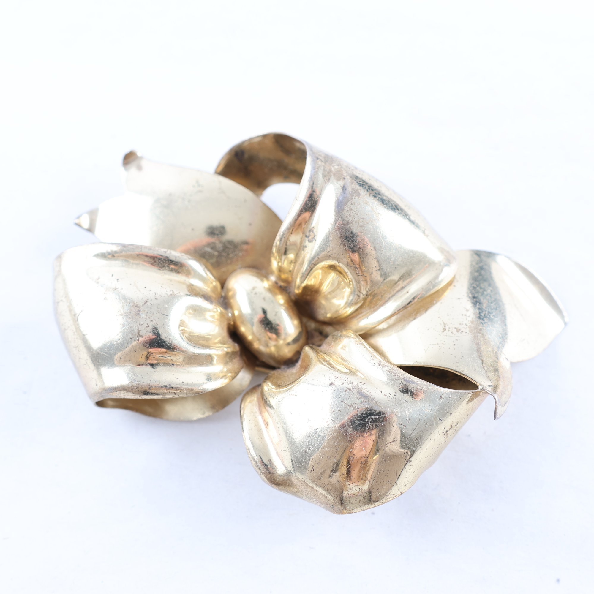 Brosch, Monet, sterling, vikt: 30.2g