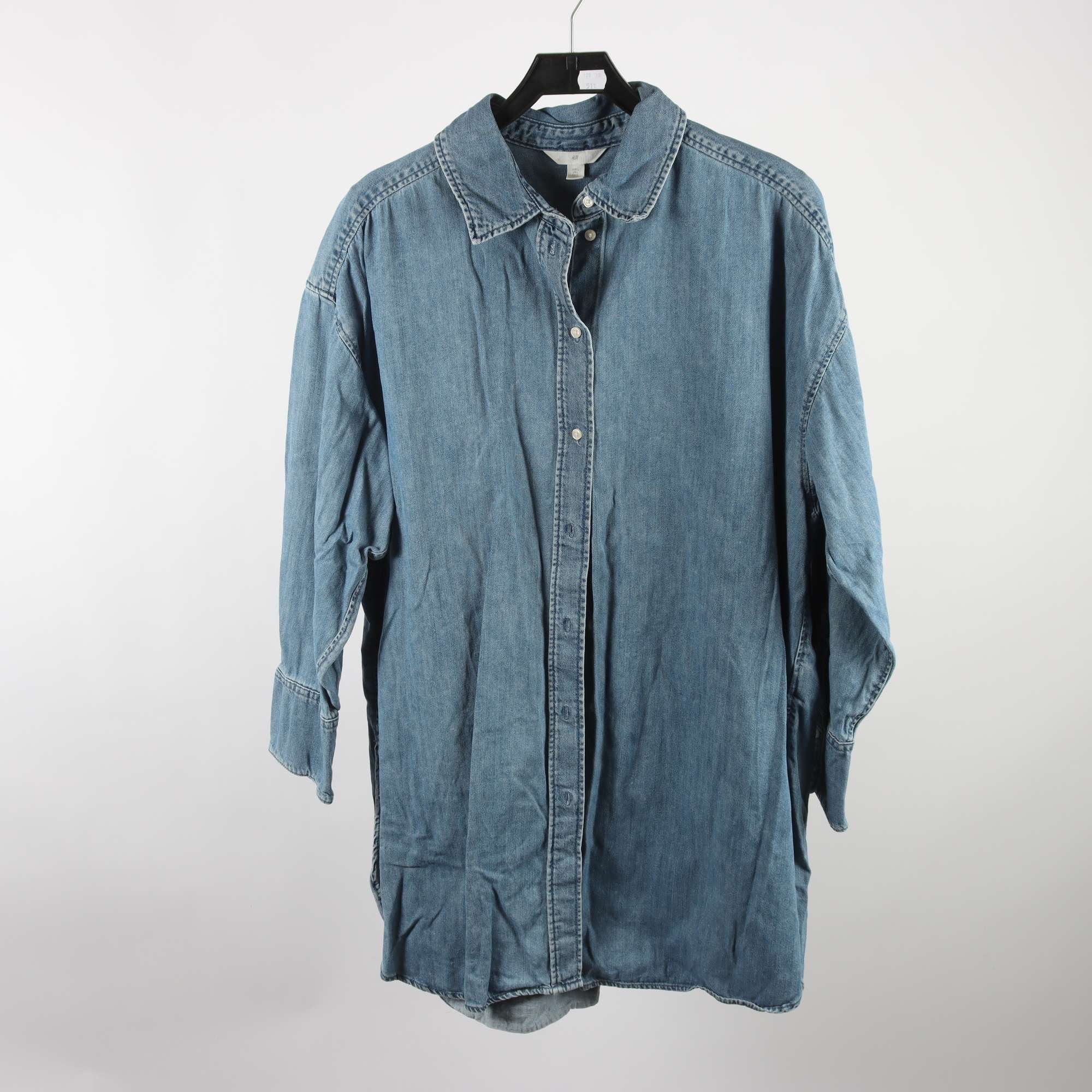 Klänning, H&M, blå, stl. L.