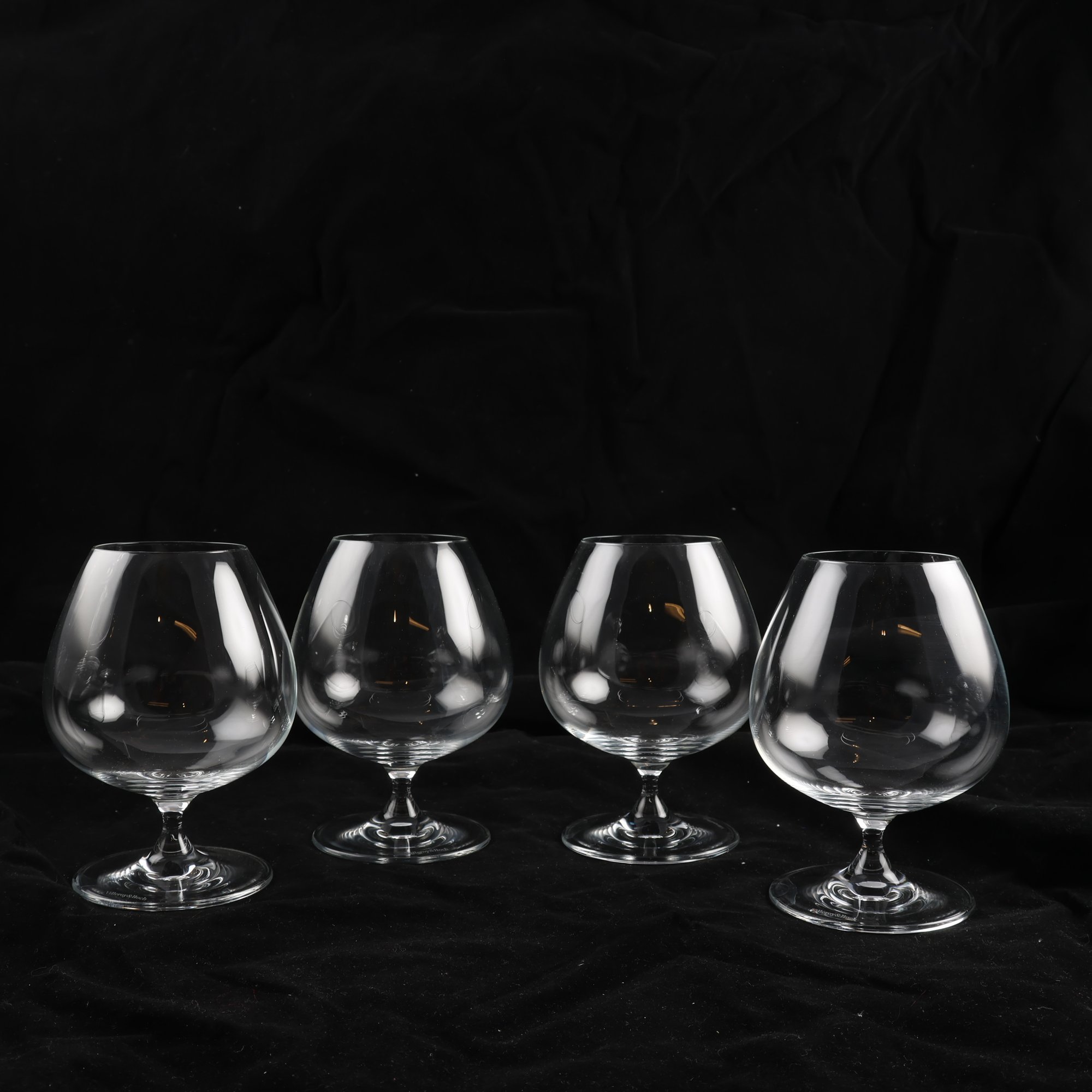 Konjakskupor, Villeroy & Boch, 4 st. Samfraktas ej.