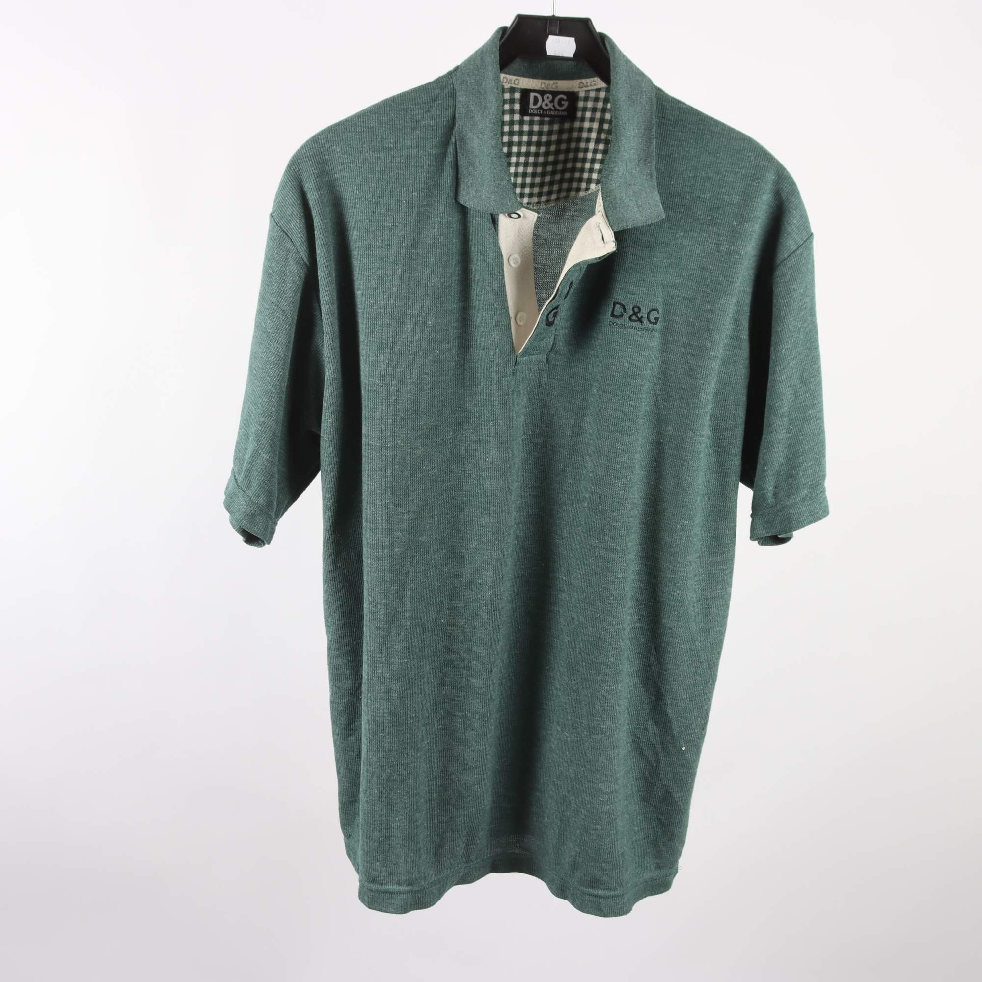 Tröja, Dolce & Gabbana, grön, retro, stl. ca M/L.