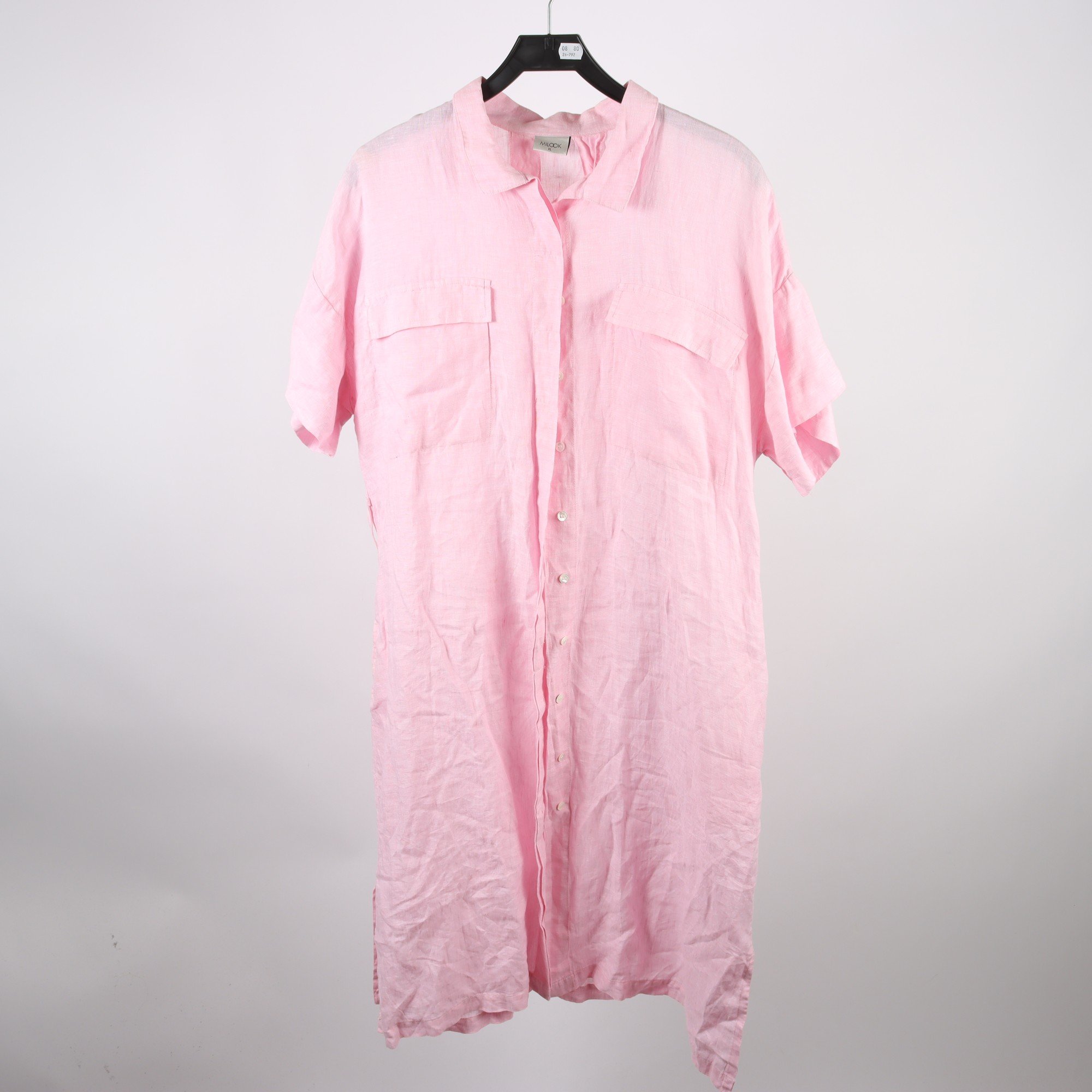 Skjortklänning, Milook, 100% lin, stl. XL
