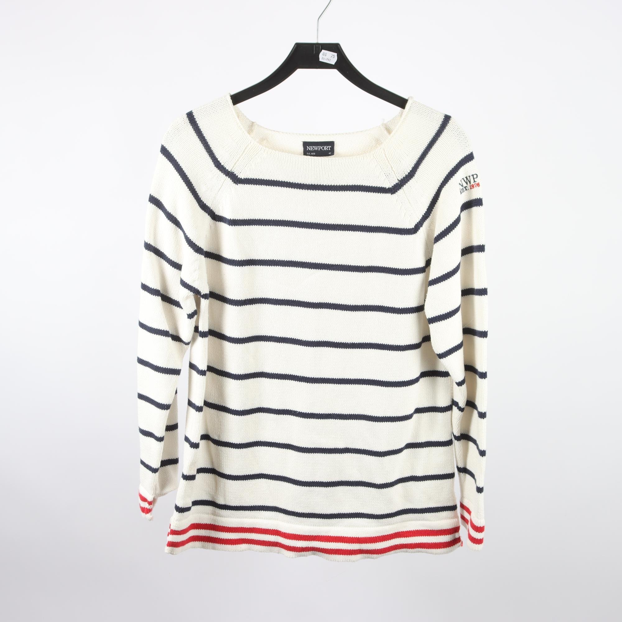 Stickad tröja, Newport, stl. 42