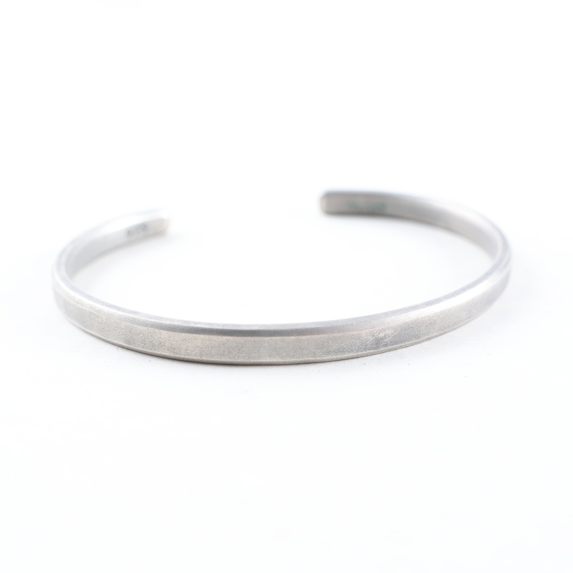 Armring, silver, öppen, vikt: 13.2g