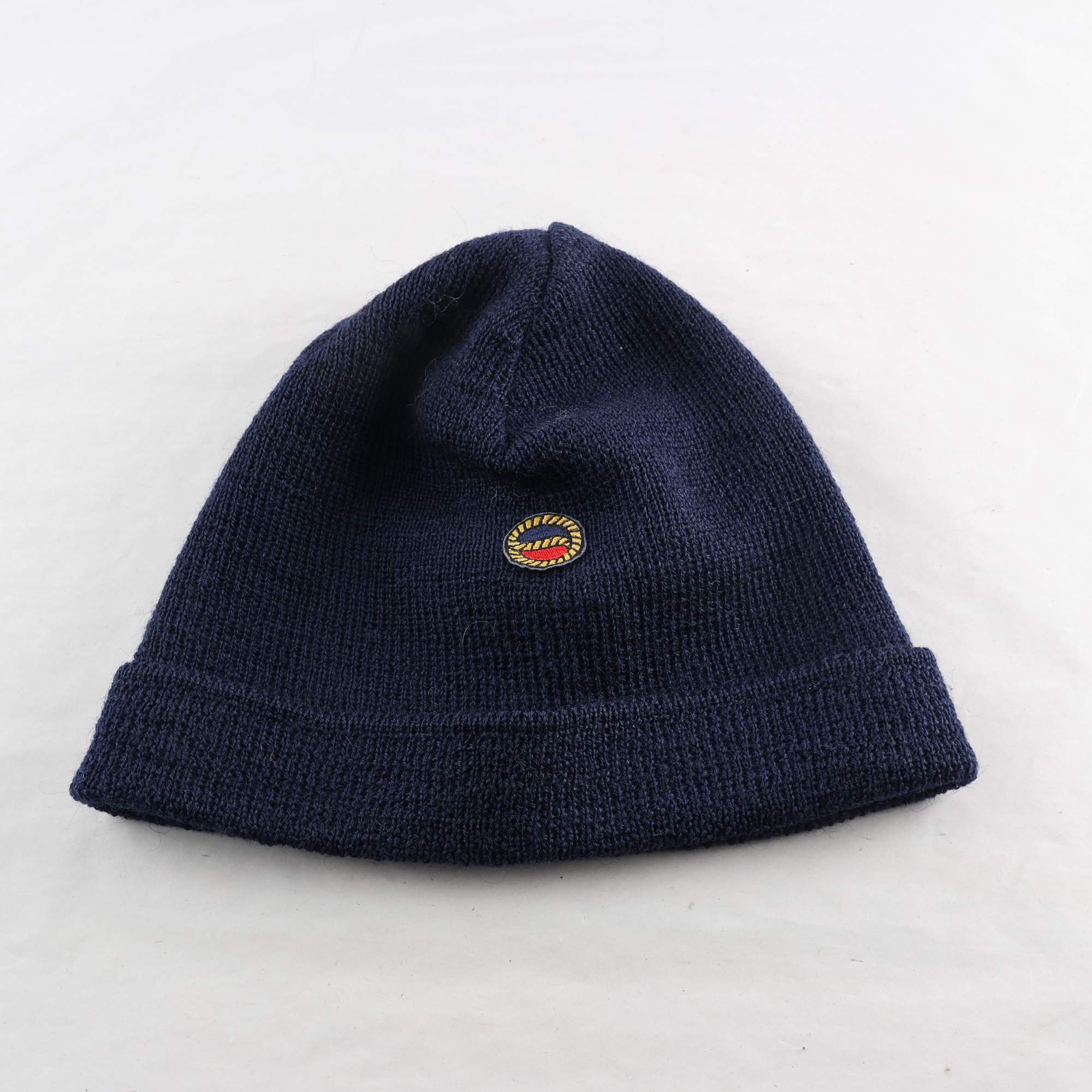 Mössa, Busnel, blå, ull.