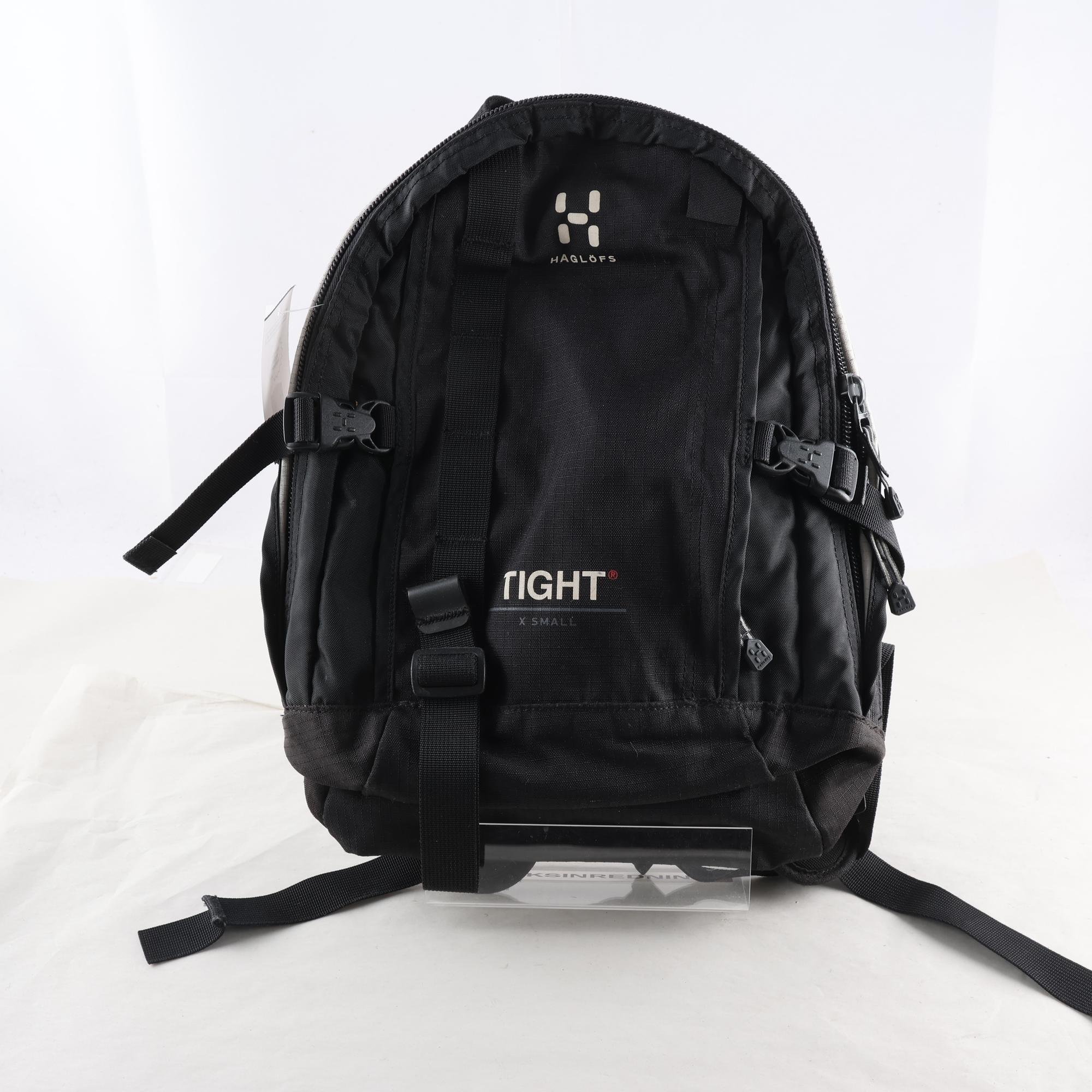 Ryggsäck, Haglöfs, svart, Tight, stl. XS.
