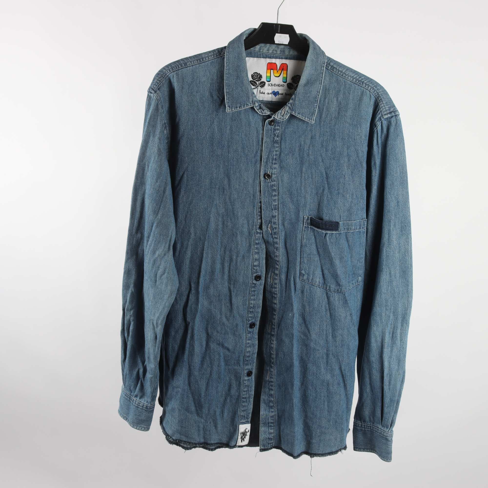Jeansskjorta, Somewear, blå, stl. M.